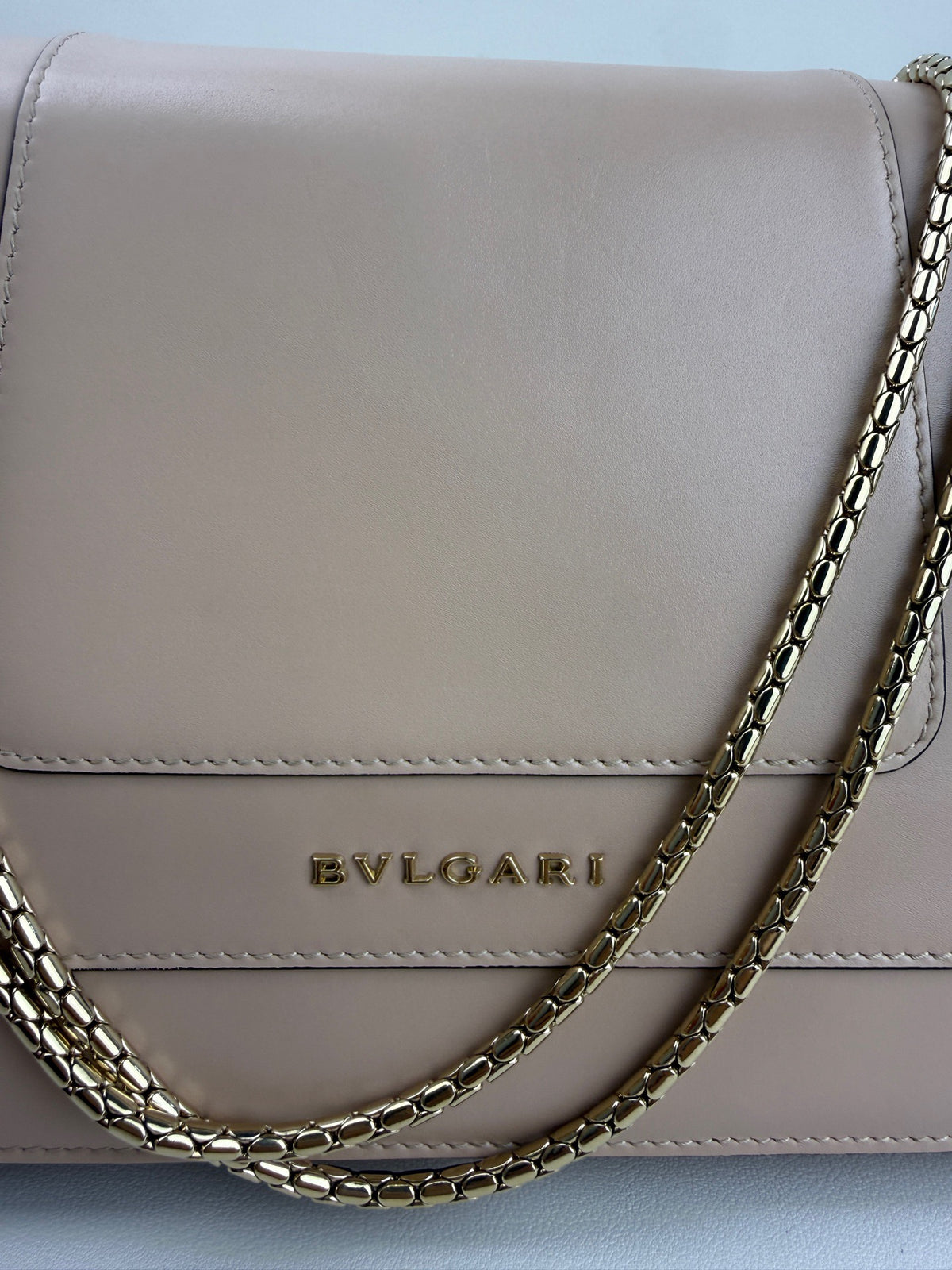 Bulgari - Serpenti Forever - Leather - Beige