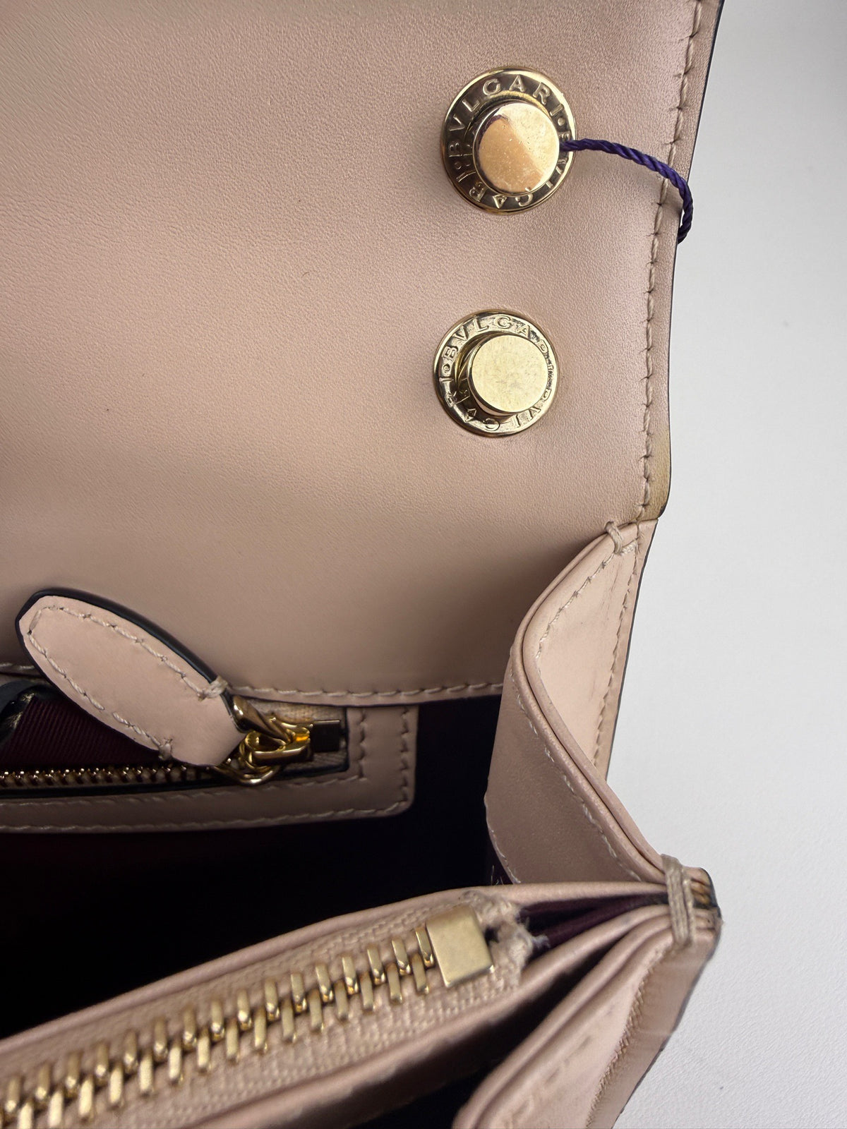 Bulgari - Serpenti Forever - Leather - Beige
