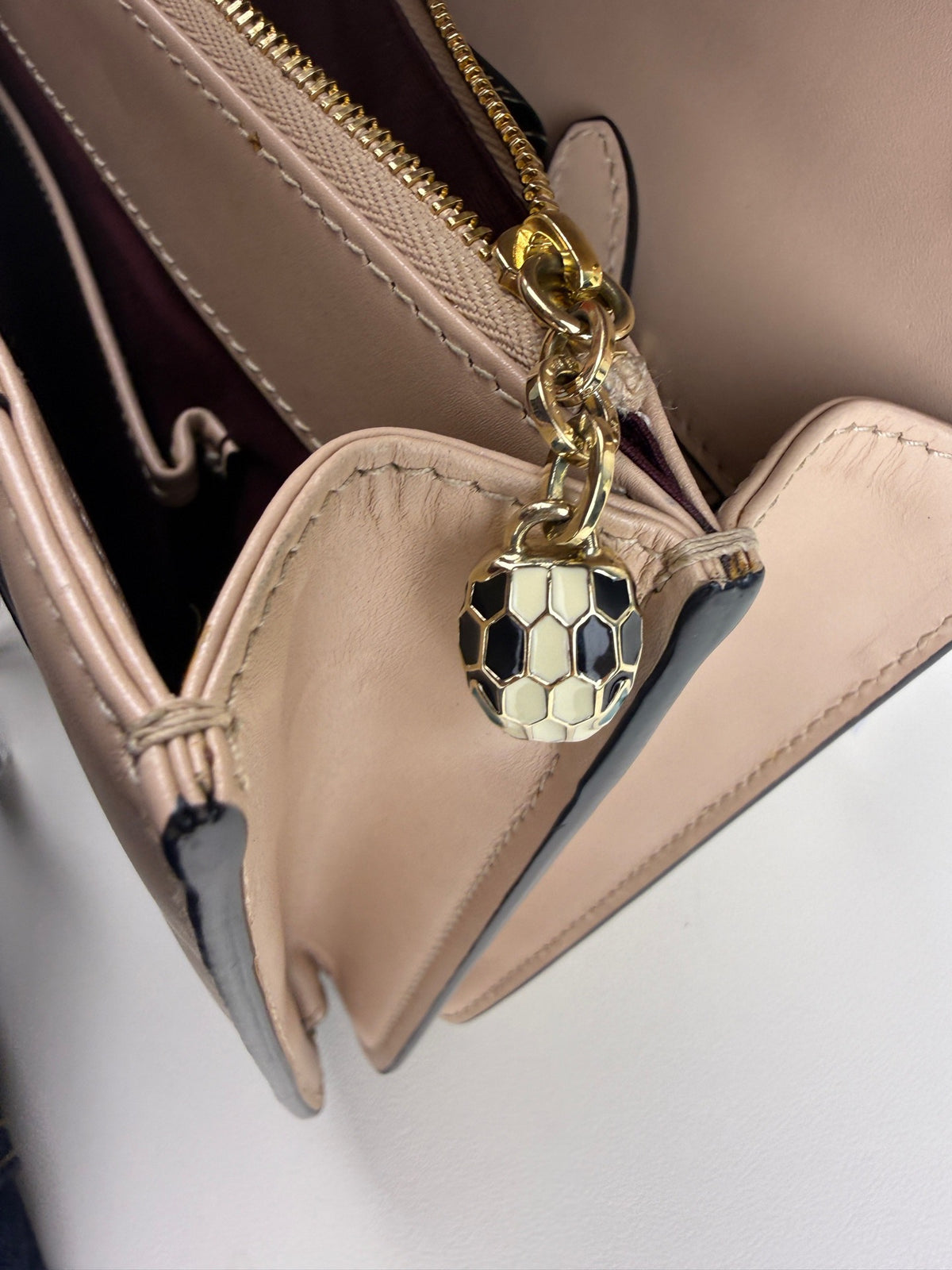 Bulgari - Serpenti Forever - Leather - Beige