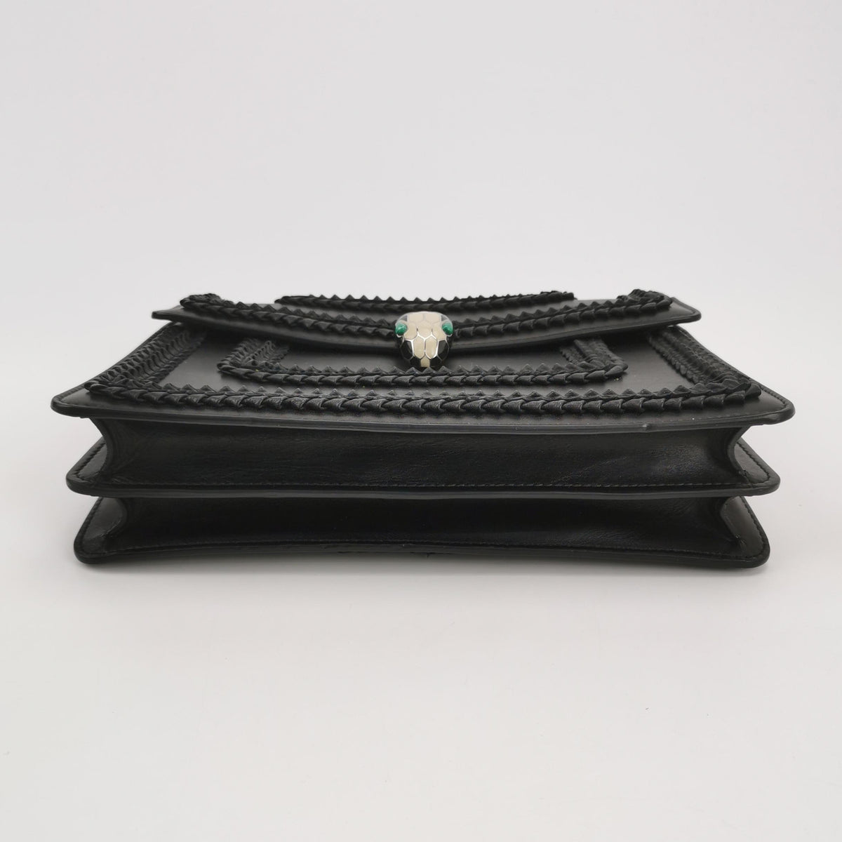 Bulgari - Serpenti Forever - Leather - Black