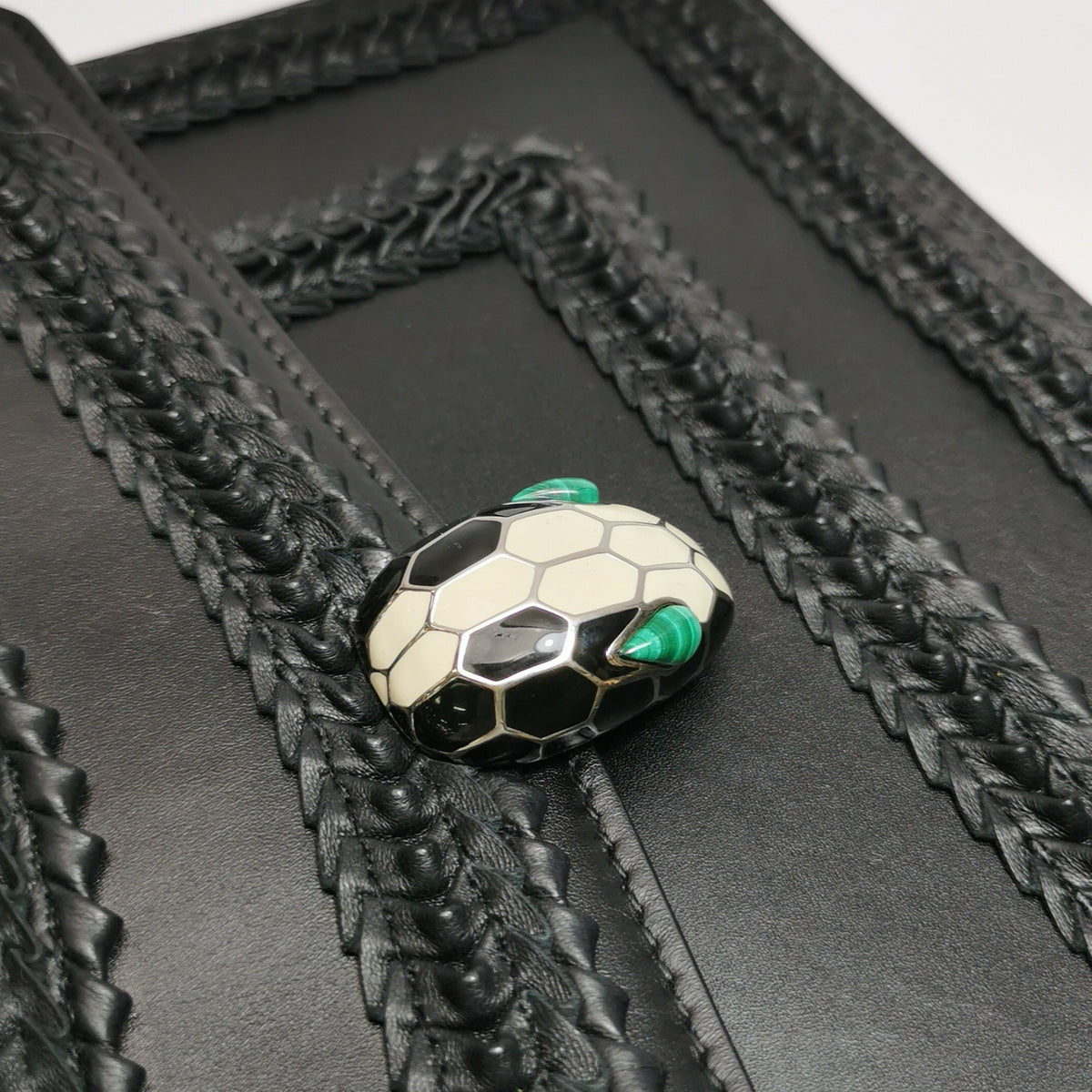 Bulgari - Serpenti Forever - Leather - Black