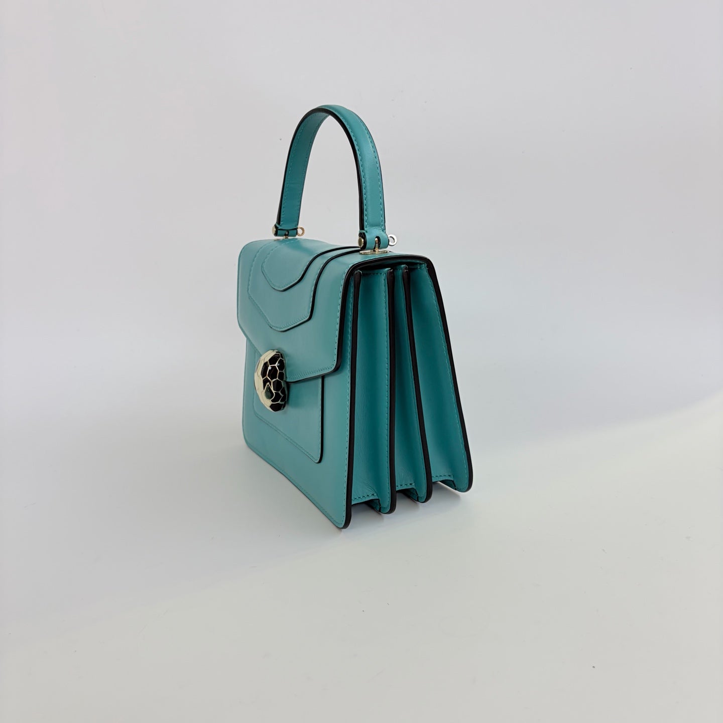 Bulgari - Serpenti Forever - Leather - Blue - (Small)