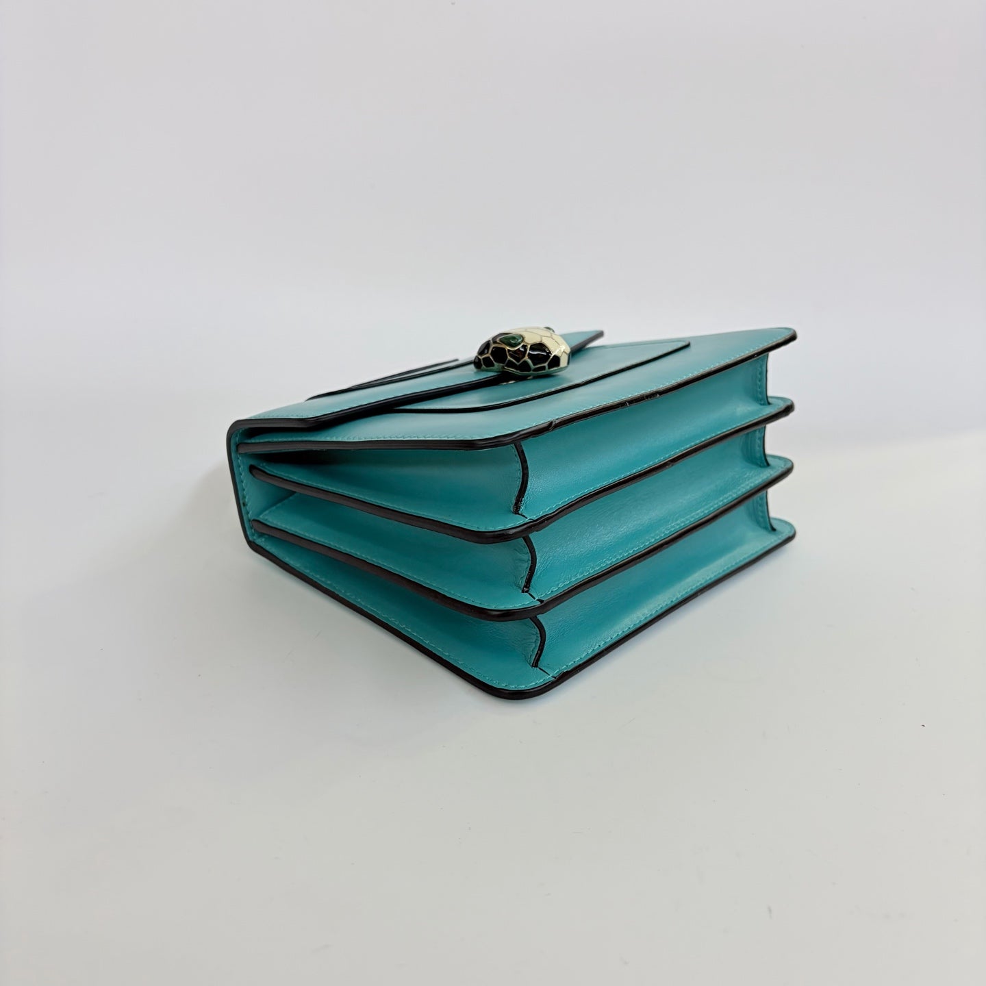 Bulgari - Serpenti Forever - Leather - Blue - (Small)