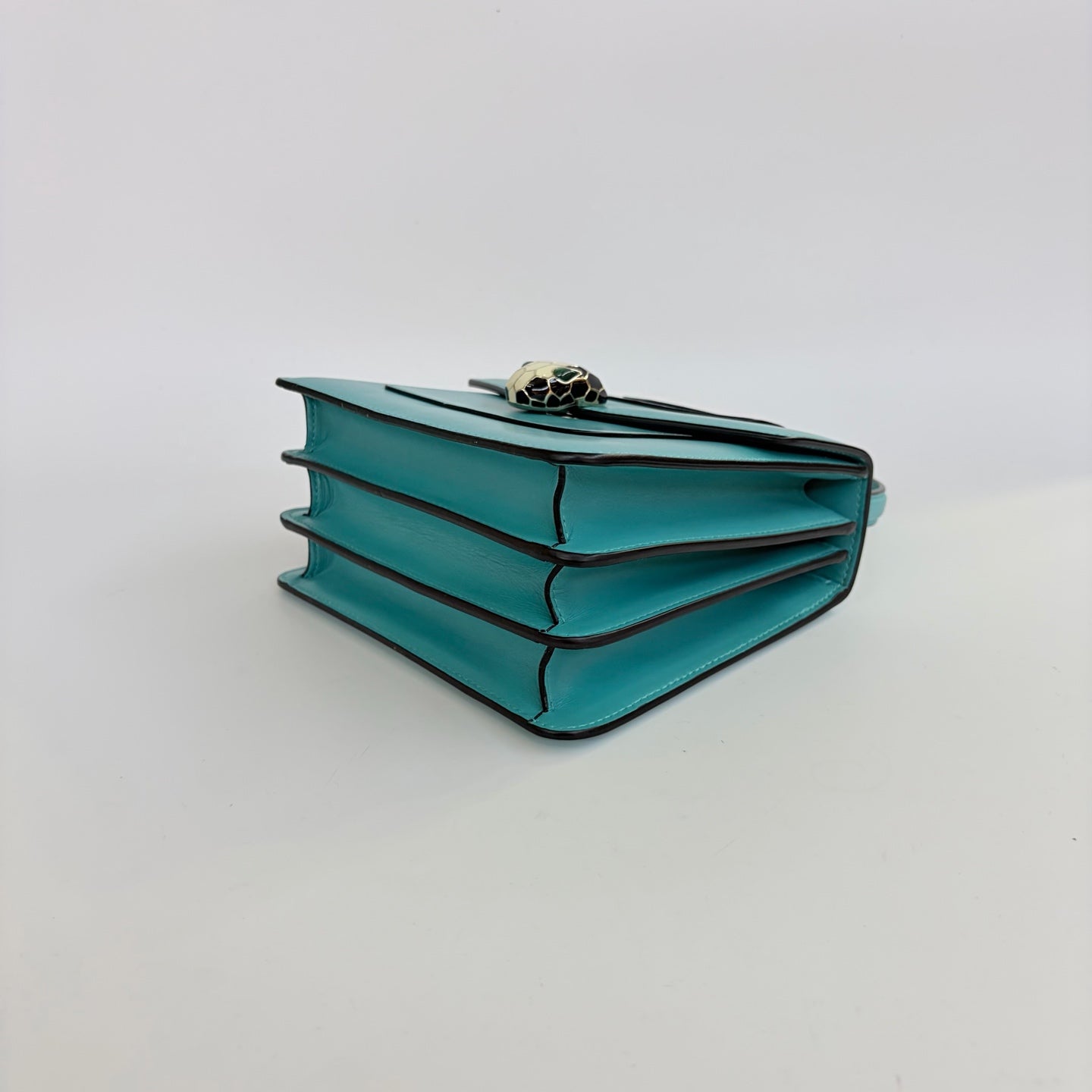 Bulgari - Serpenti Forever - Leather - Blue - (Small)
