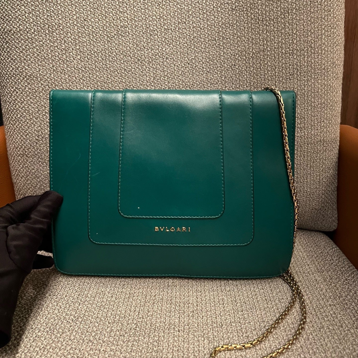 Bulgari - Serpenti Forever - Leather - Green - (mini)