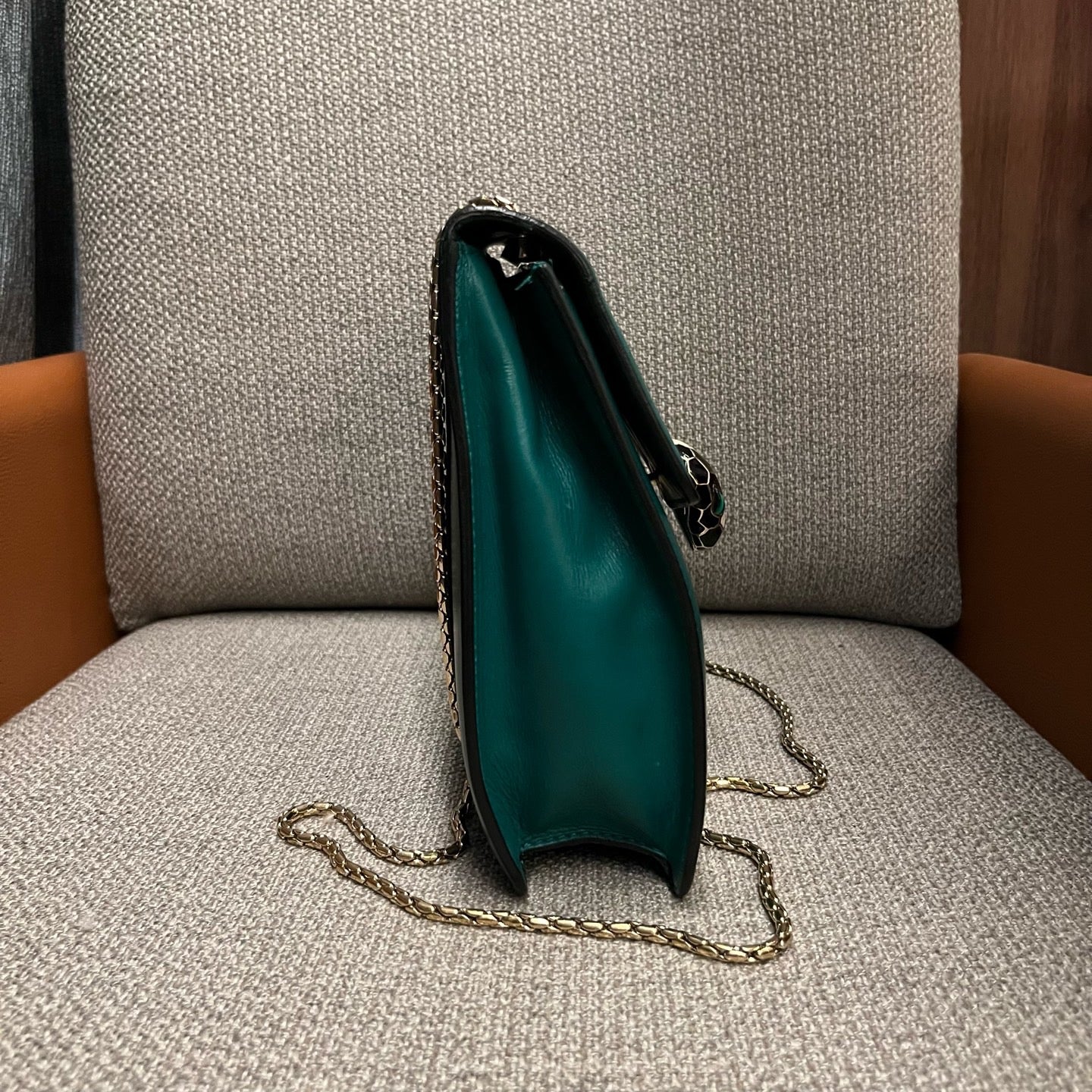 Bulgari - Serpenti Forever - Leather - Green - (mini)