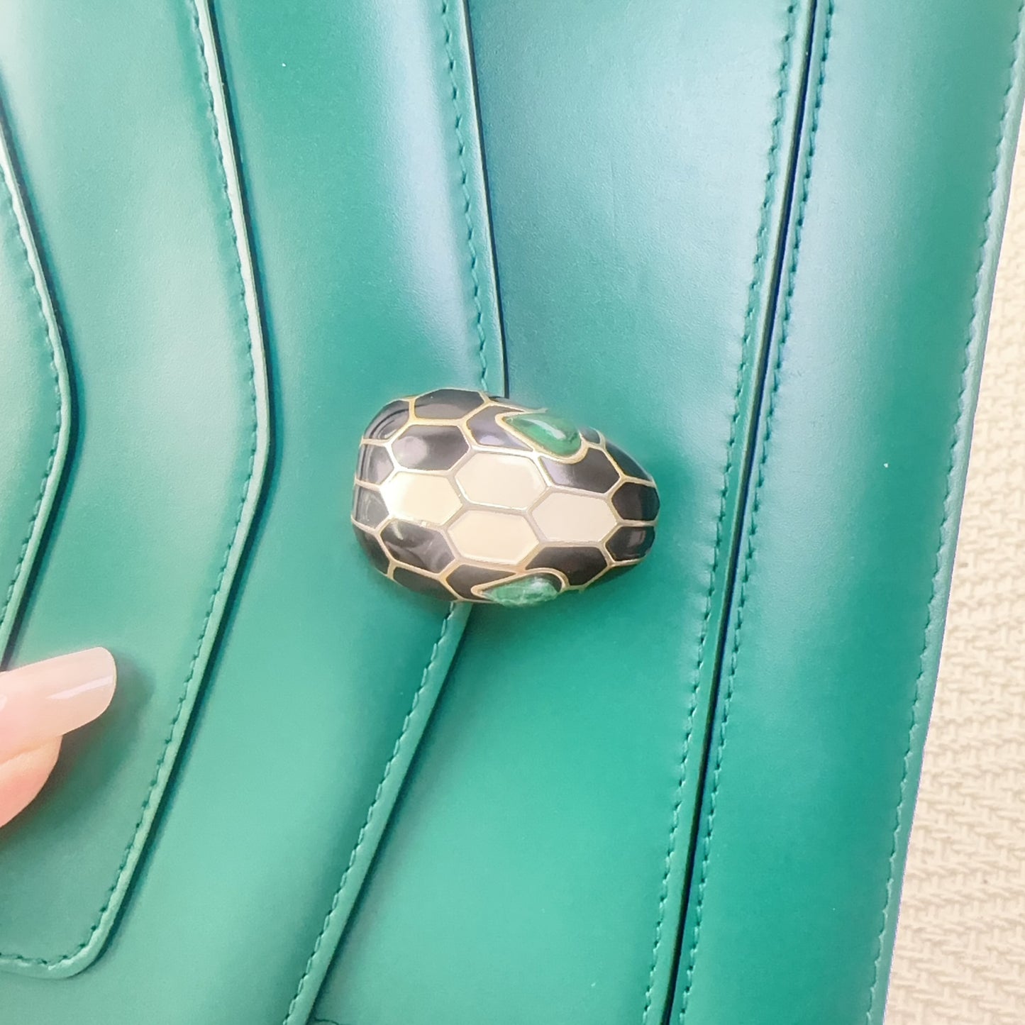 Bulgari - Serpenti Forever - Leather - Green - (mini)