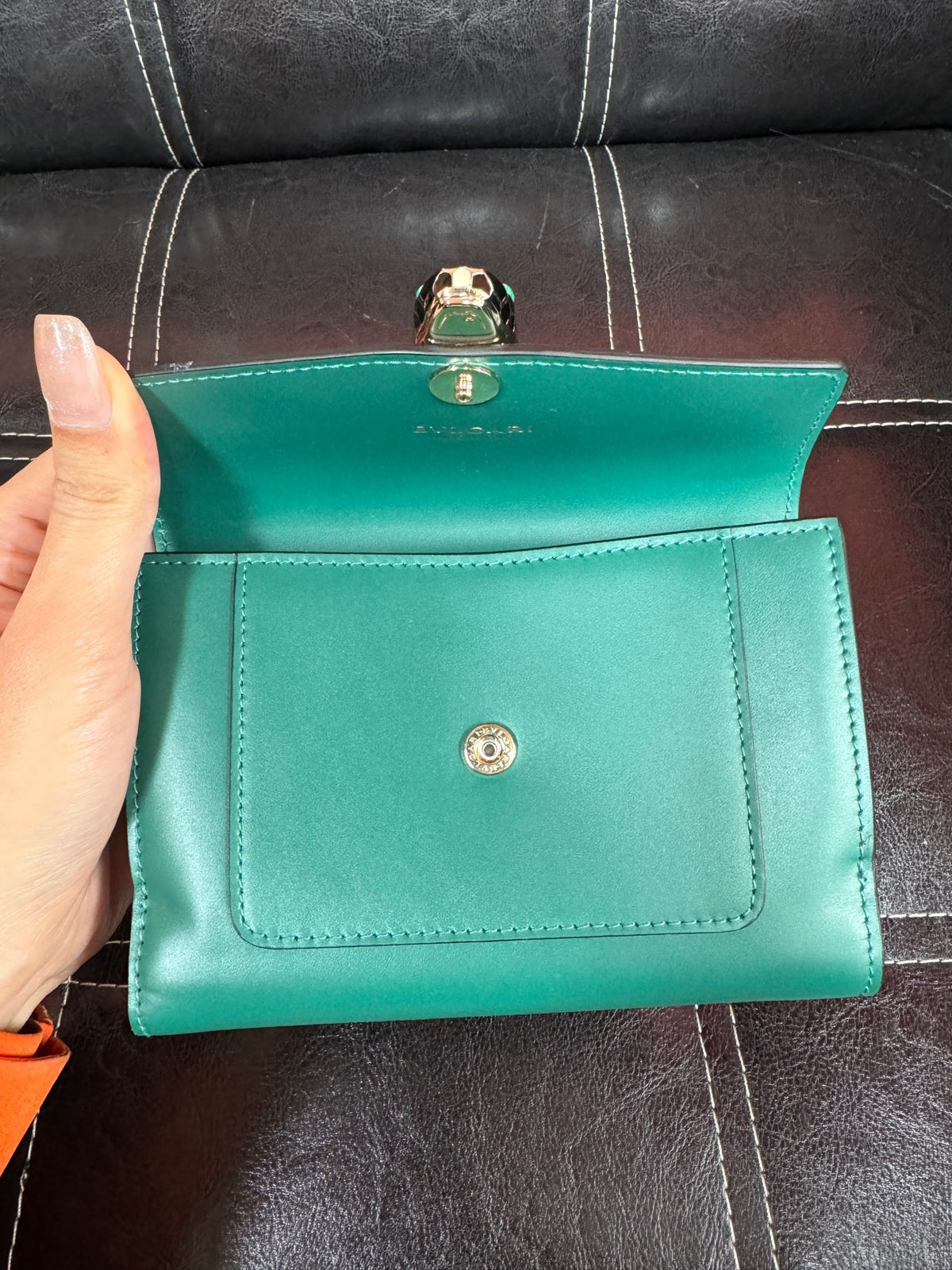 Bulgari - Serpenti Forever - Leather - Green - (small)