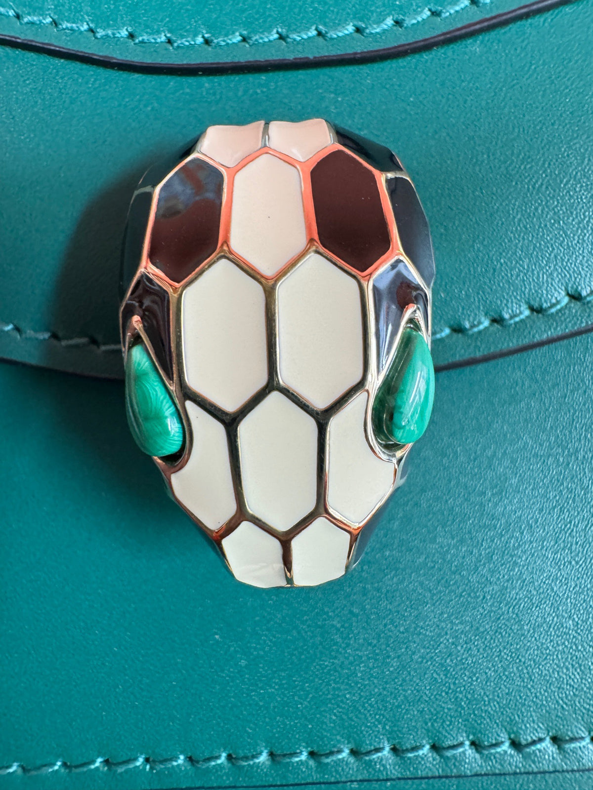 Bulgari - Serpenti Forever - Leather - Green - (small)