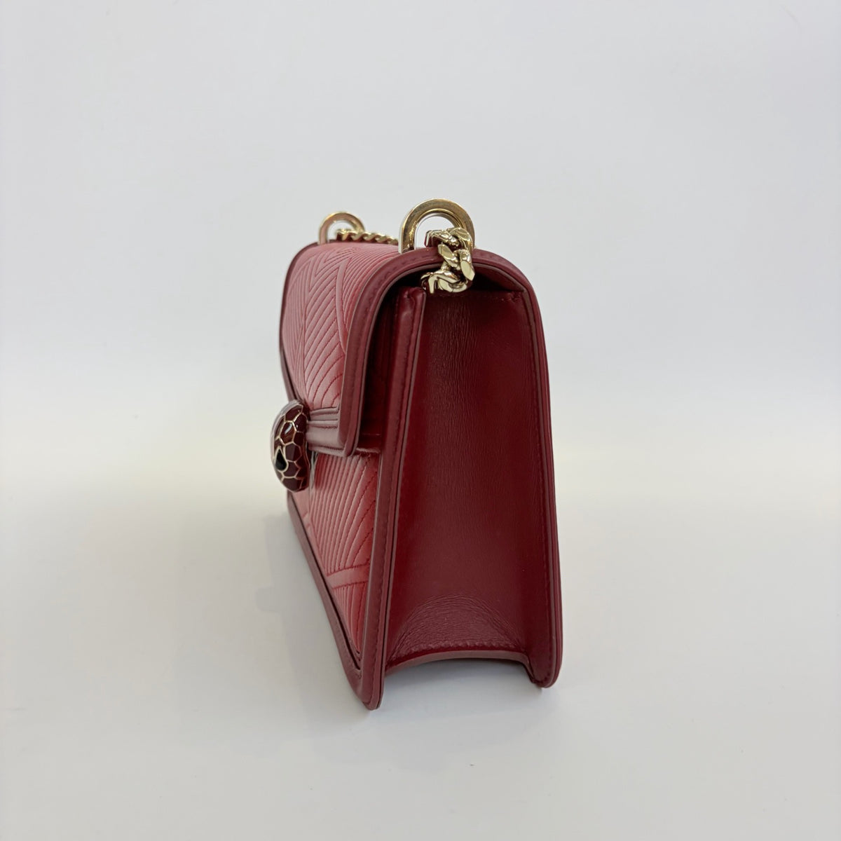 Bulgari - Serpenti Forever - Leather - Red