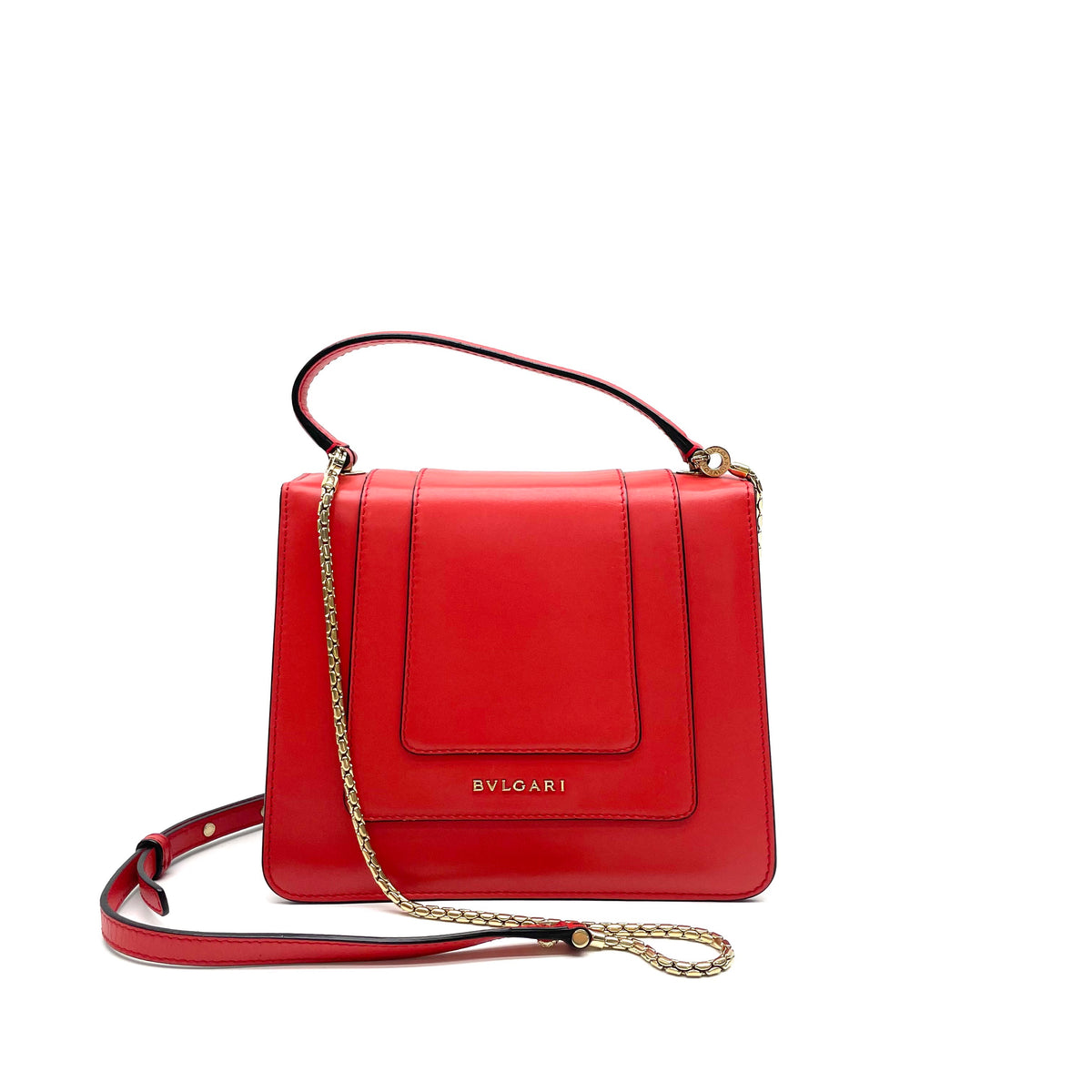 Bulgari - Serpenti Forever - Leather - Red - (Small)