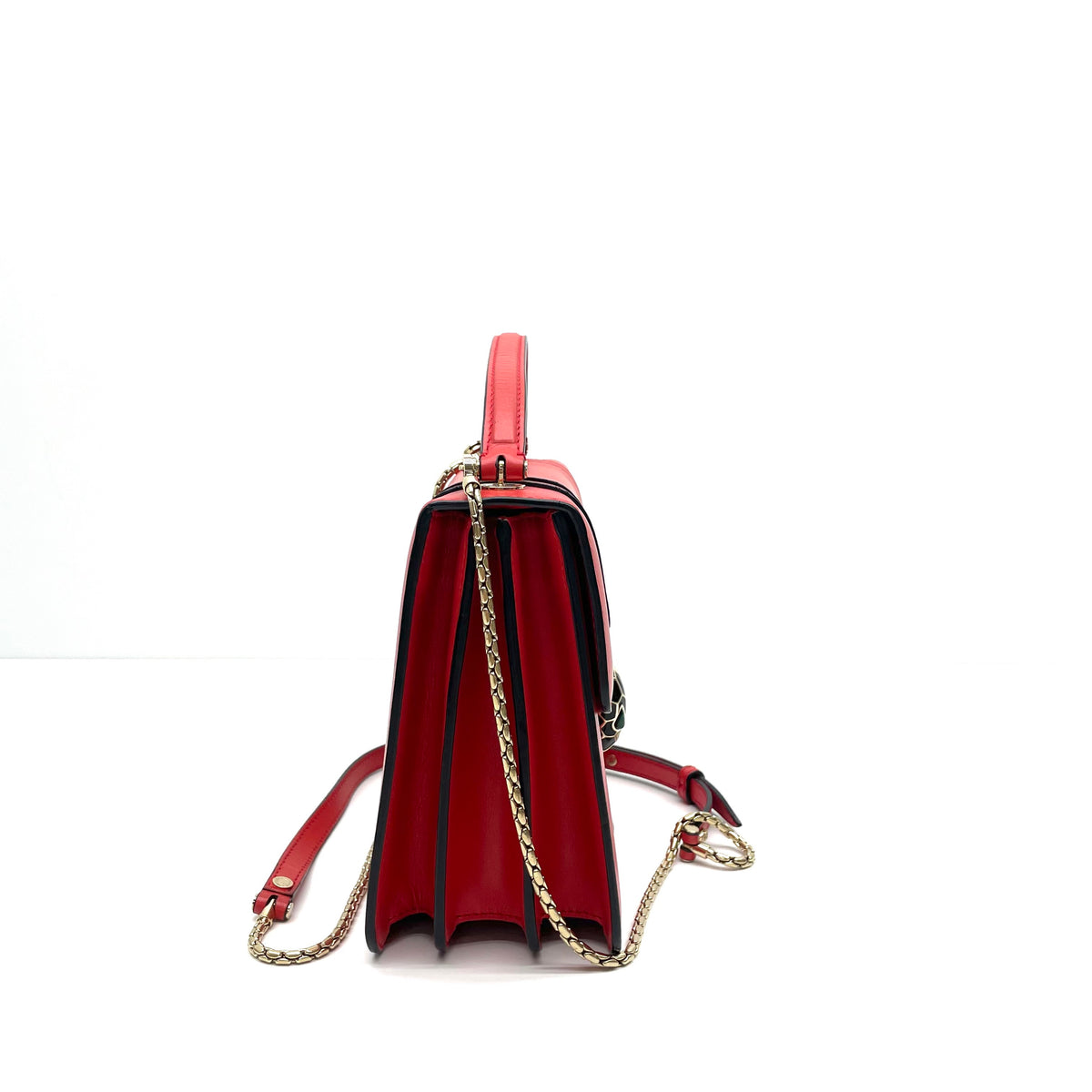 Bulgari - Serpenti Forever - Leather - Red - (Small)