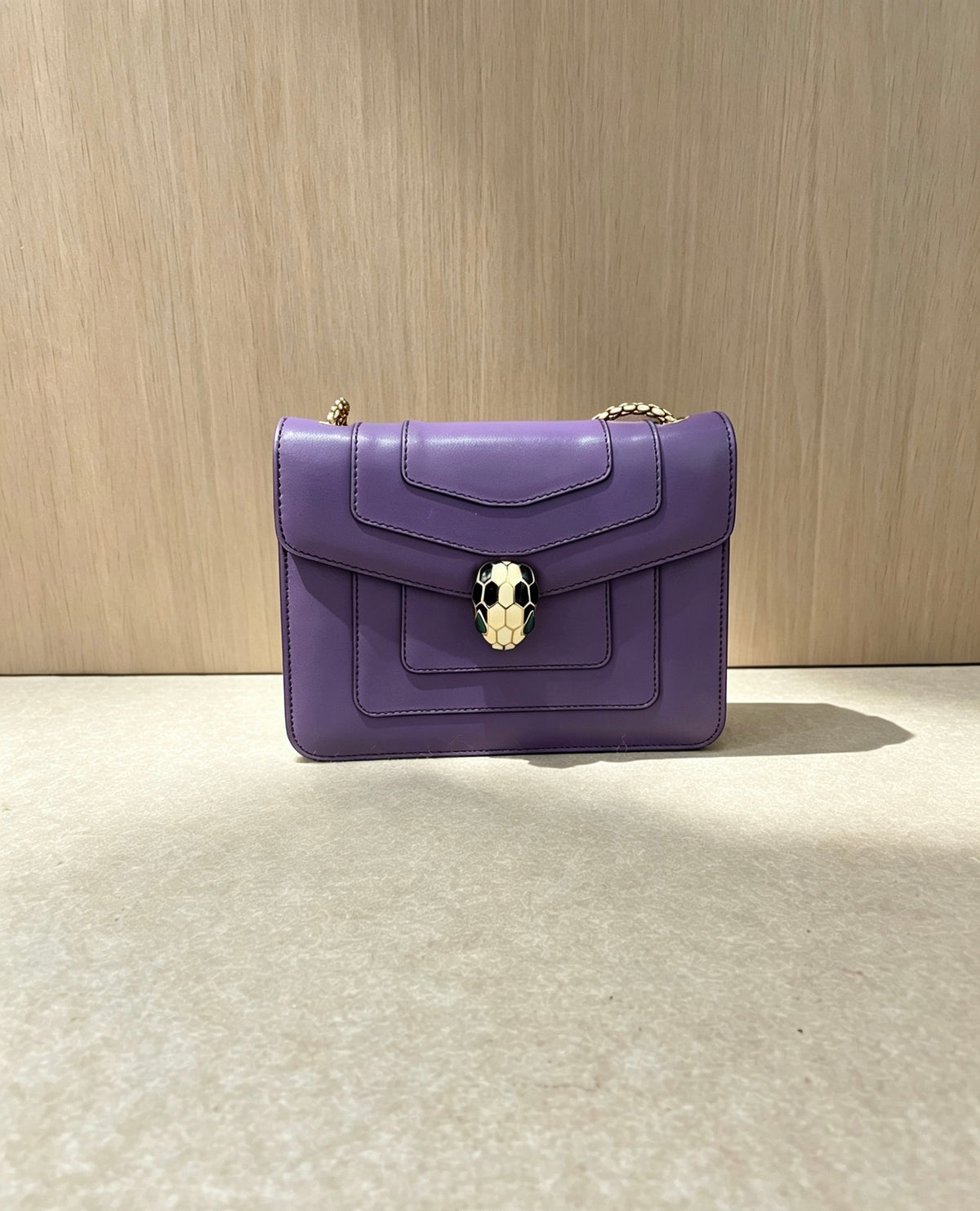 Bulgari - Serpenti Forever Small - Leather - Purple - (Small)