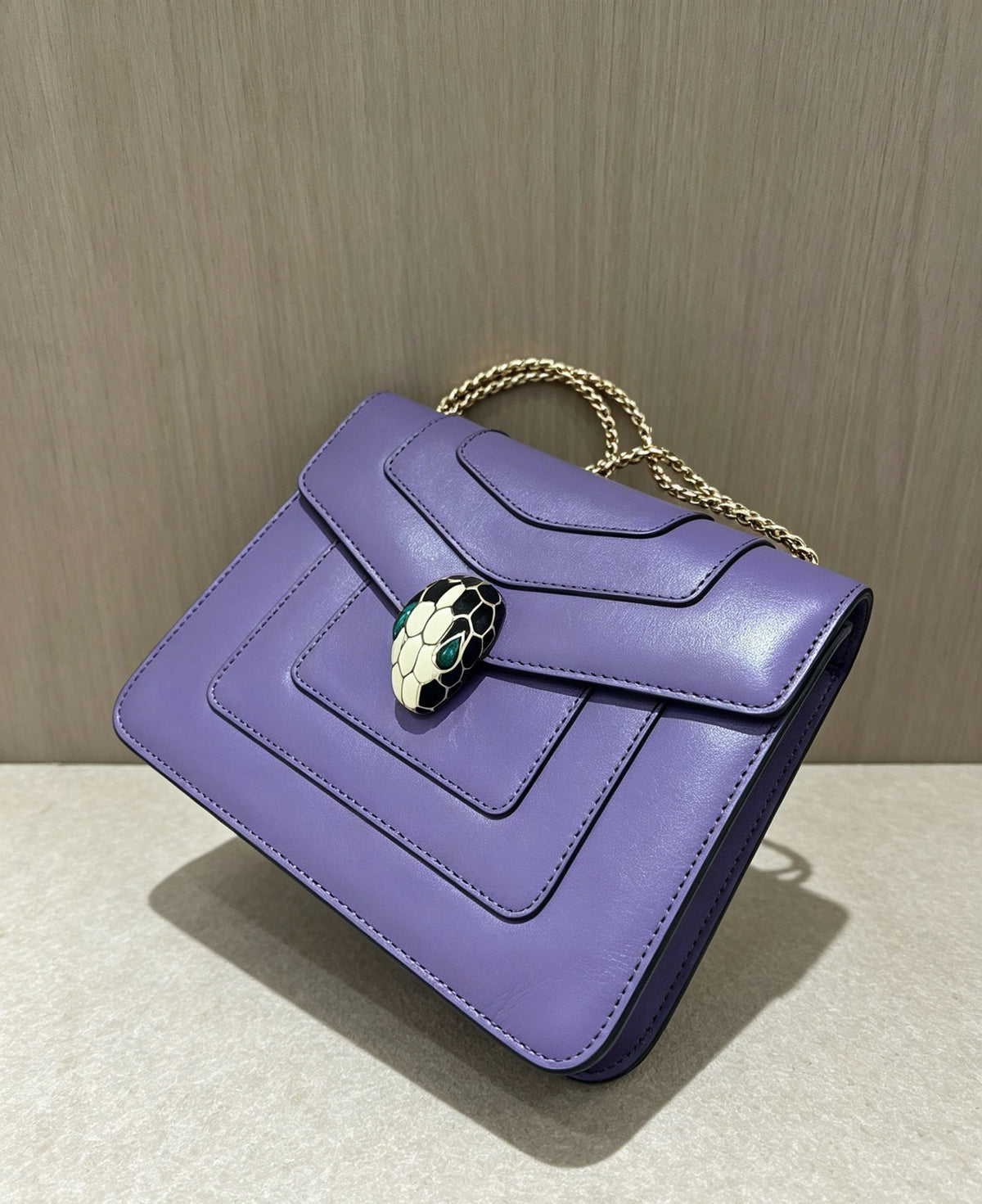 Bulgari - Serpenti Forever Small - Leather - Purple - (Small)