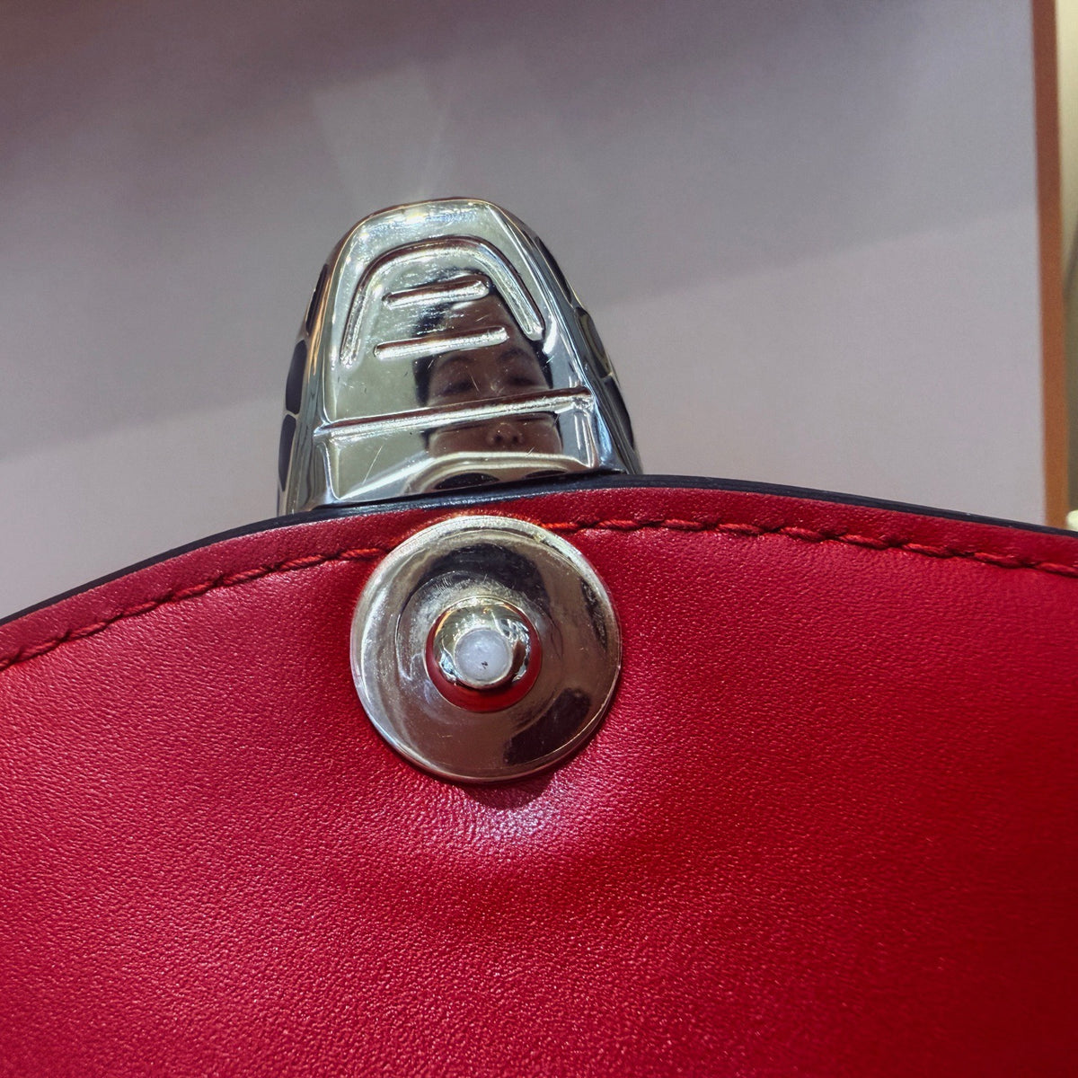 Bulgari - Serpenti Forever Small - Leather - Red - (small)