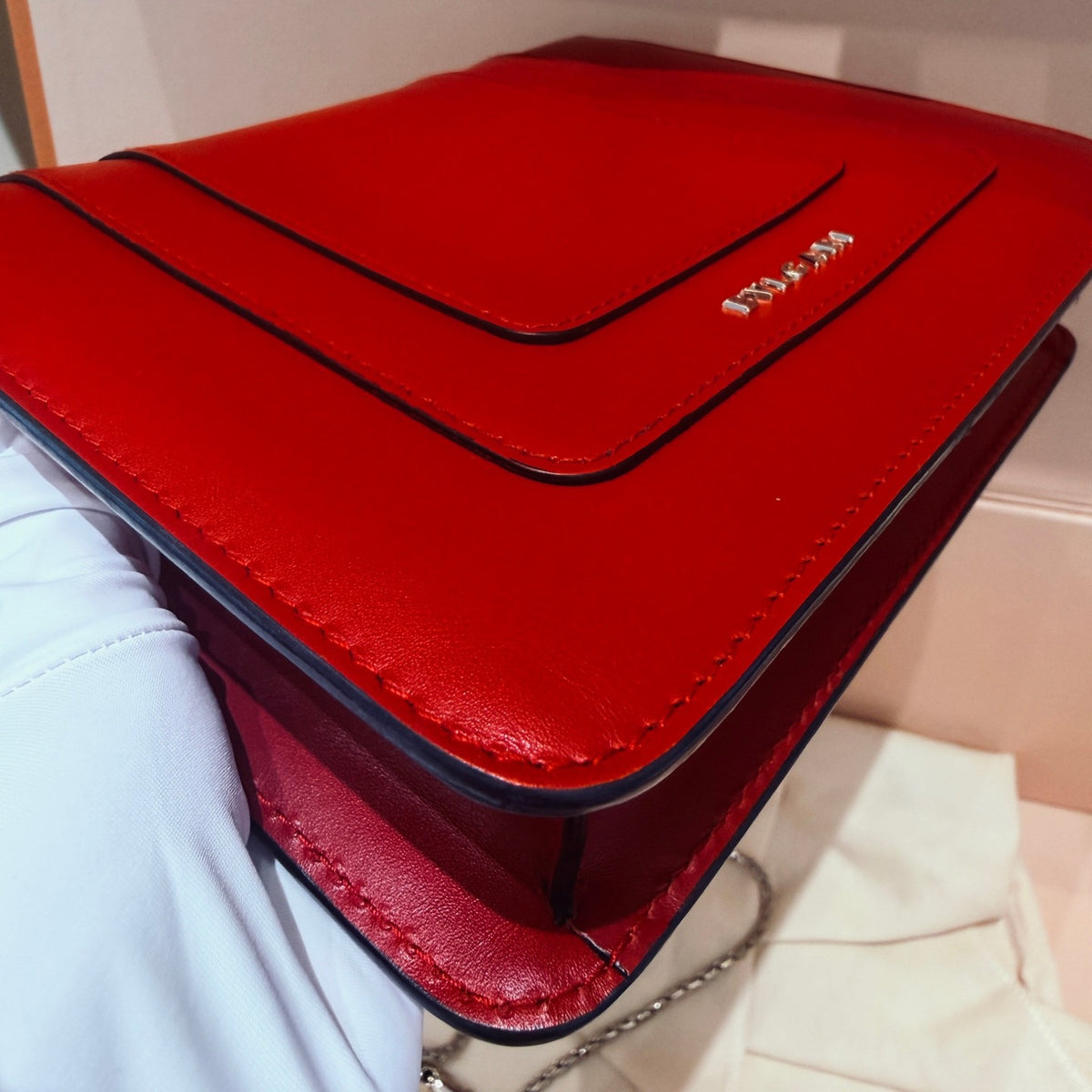Bulgari - Serpenti Forever Small - Leather - Red - (small)