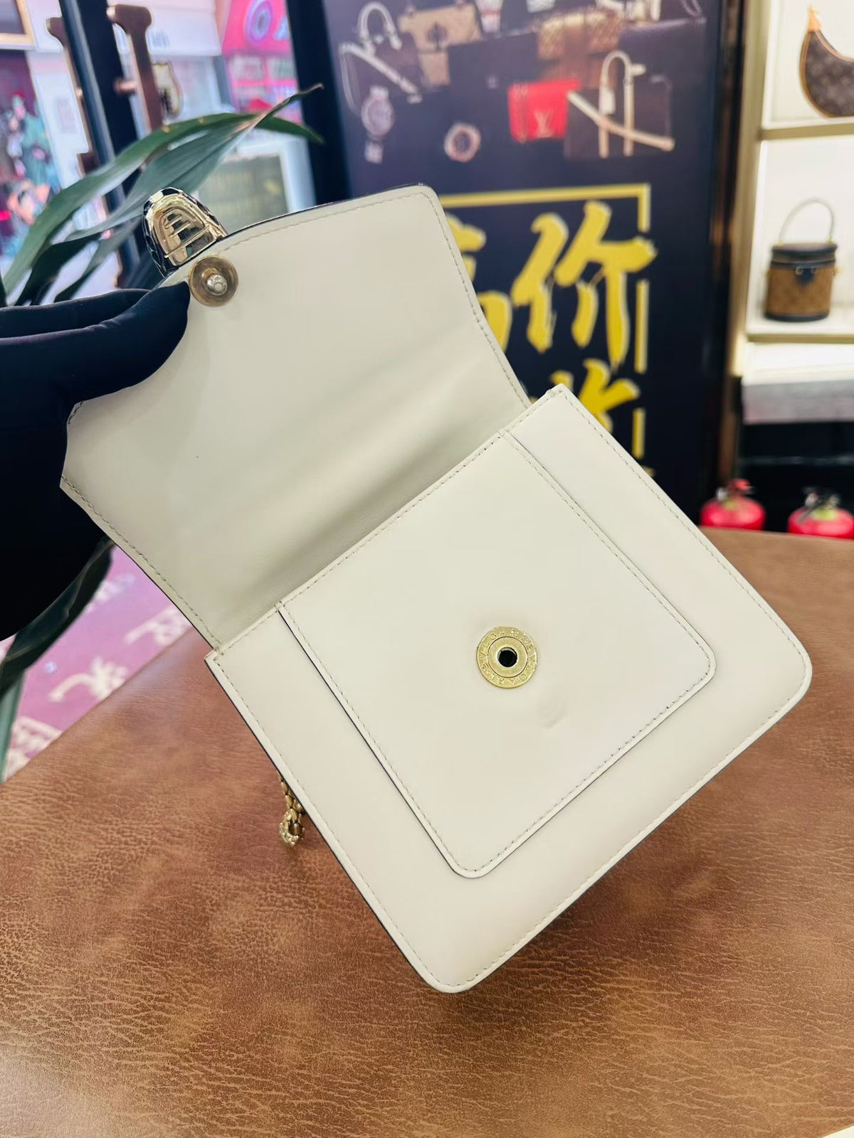 Bulgari - Serpenti Forever Small - Leather - White - (Small)