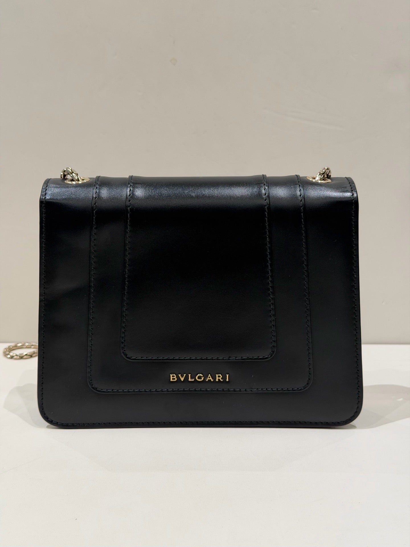 Bulgari - Serpenti Forever WOC - Leather - Black - (mini)