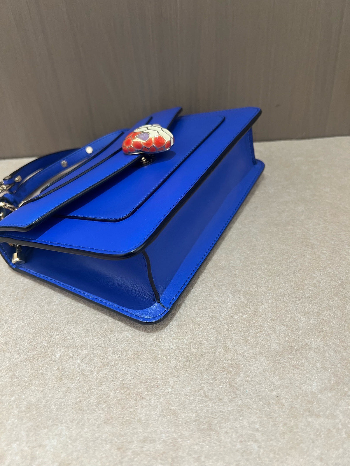 Bulgari - Serpenti Forever WOC - Leather - Blue - (small)