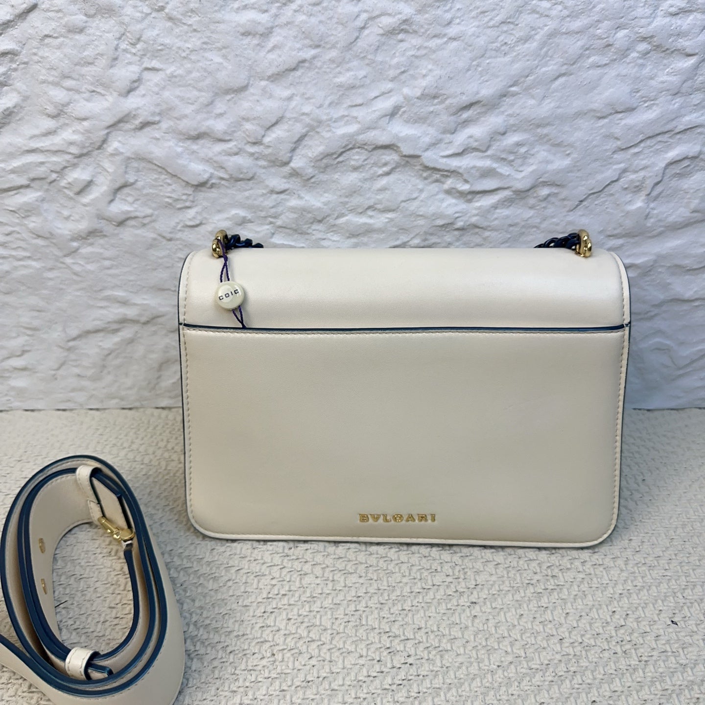 Bulgari - Serpenti - Leather - Beige - (mini)