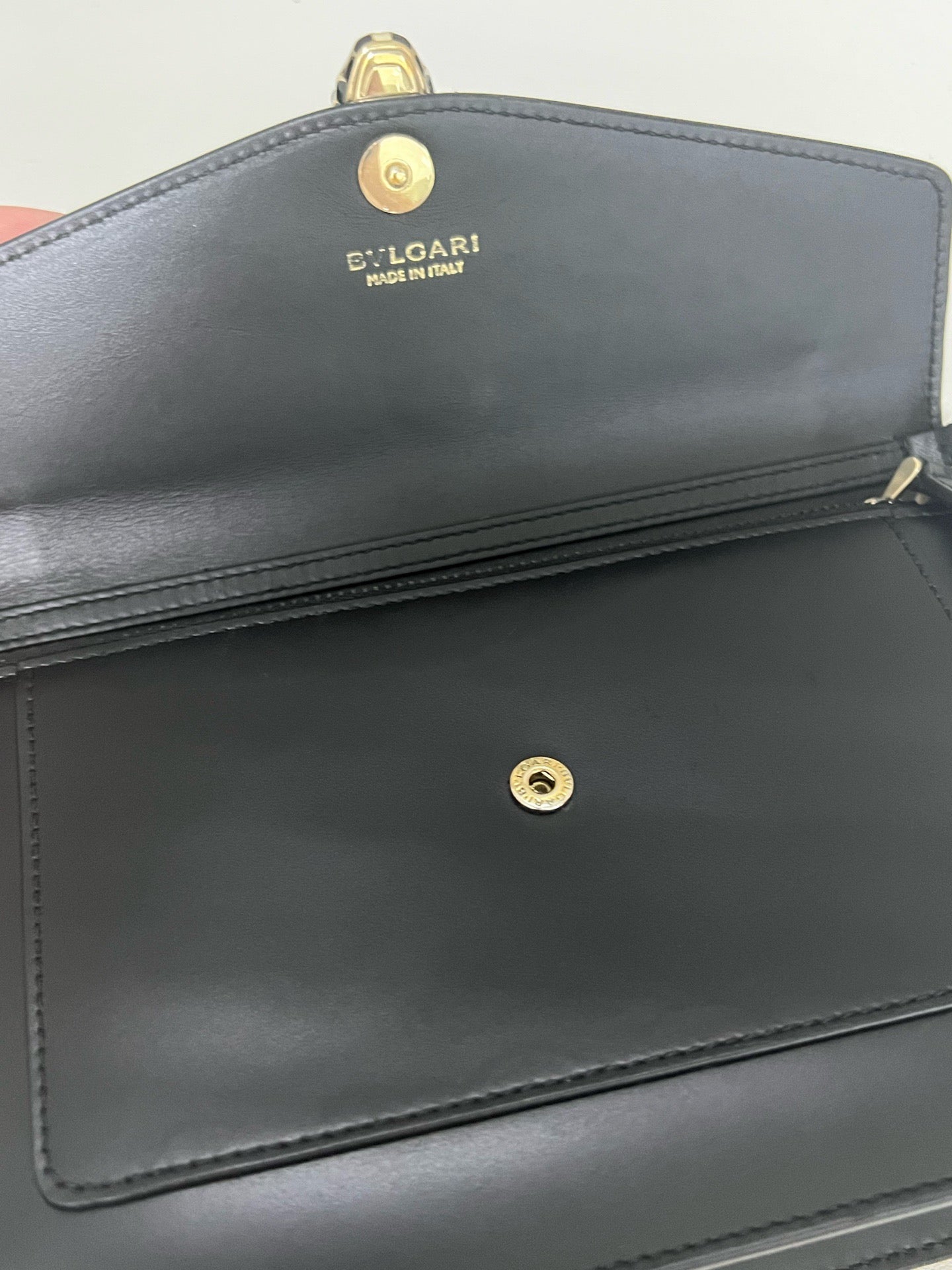 Bulgari - Serpenti - Leather - Black - (mini)