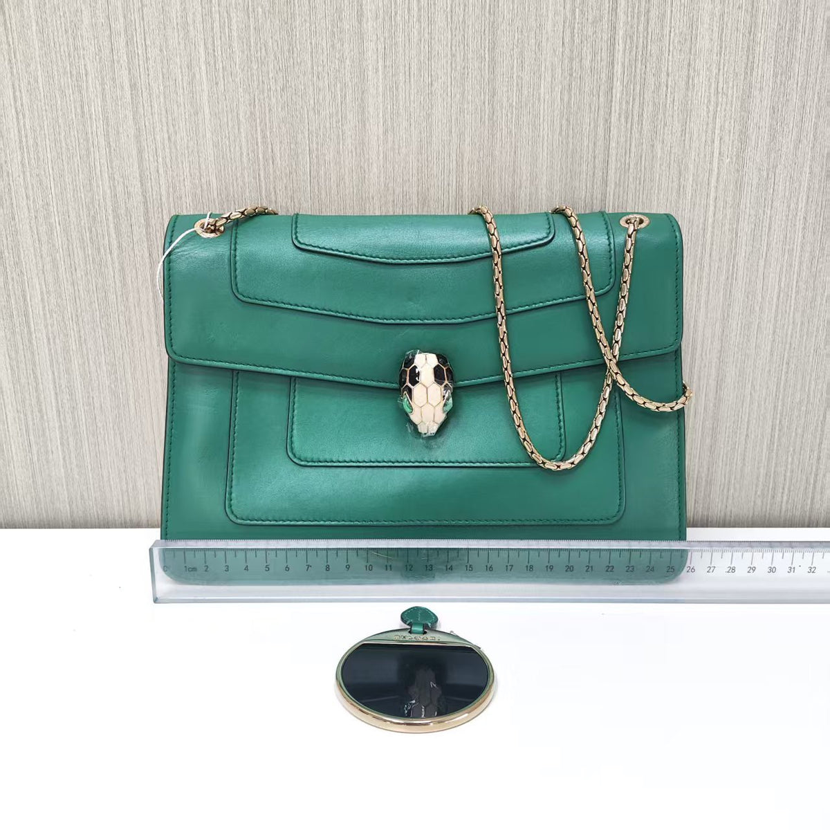 Bulgari - Serpenti - Leather - Green - (medium)