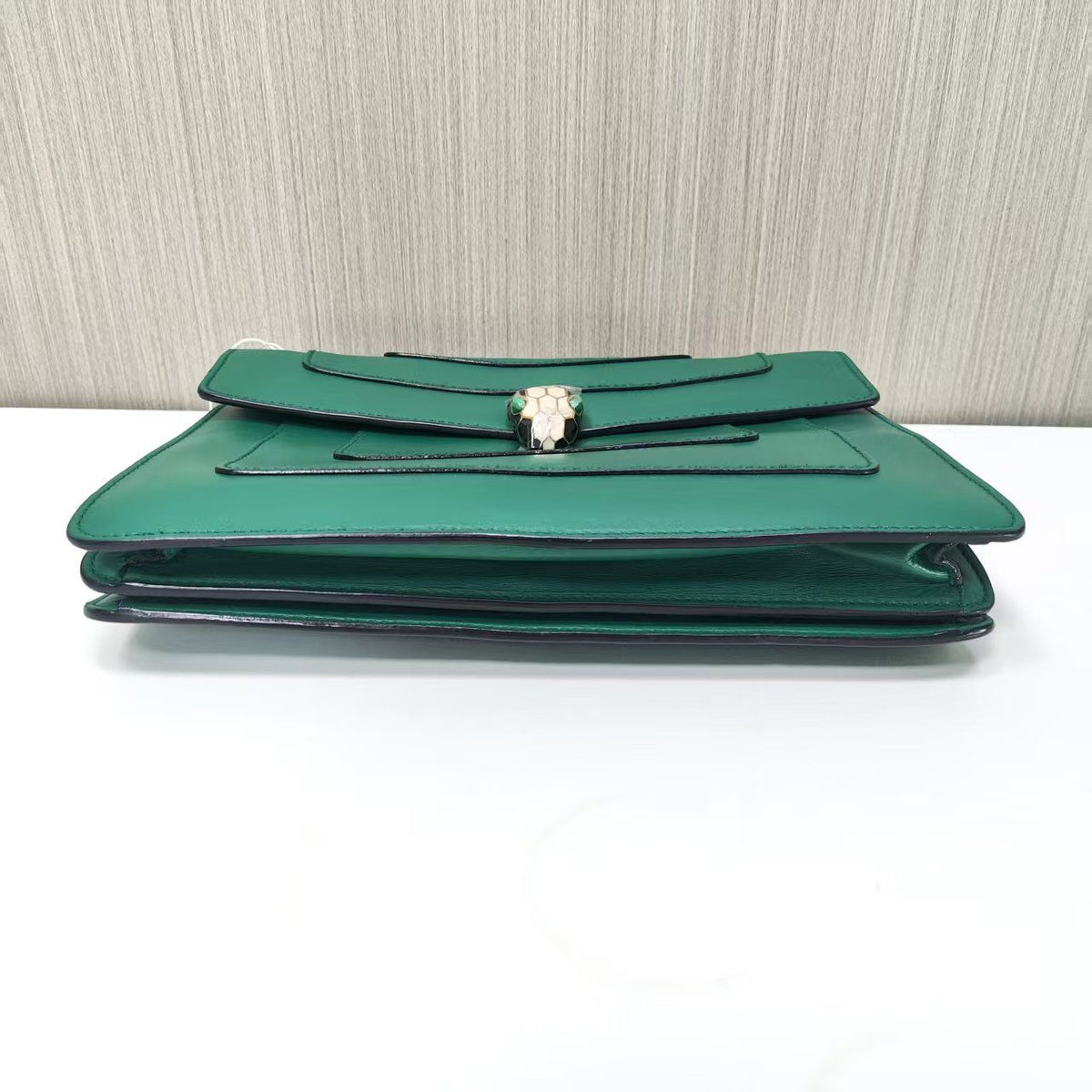 Bulgari - Serpenti - Leather - Green - (medium)