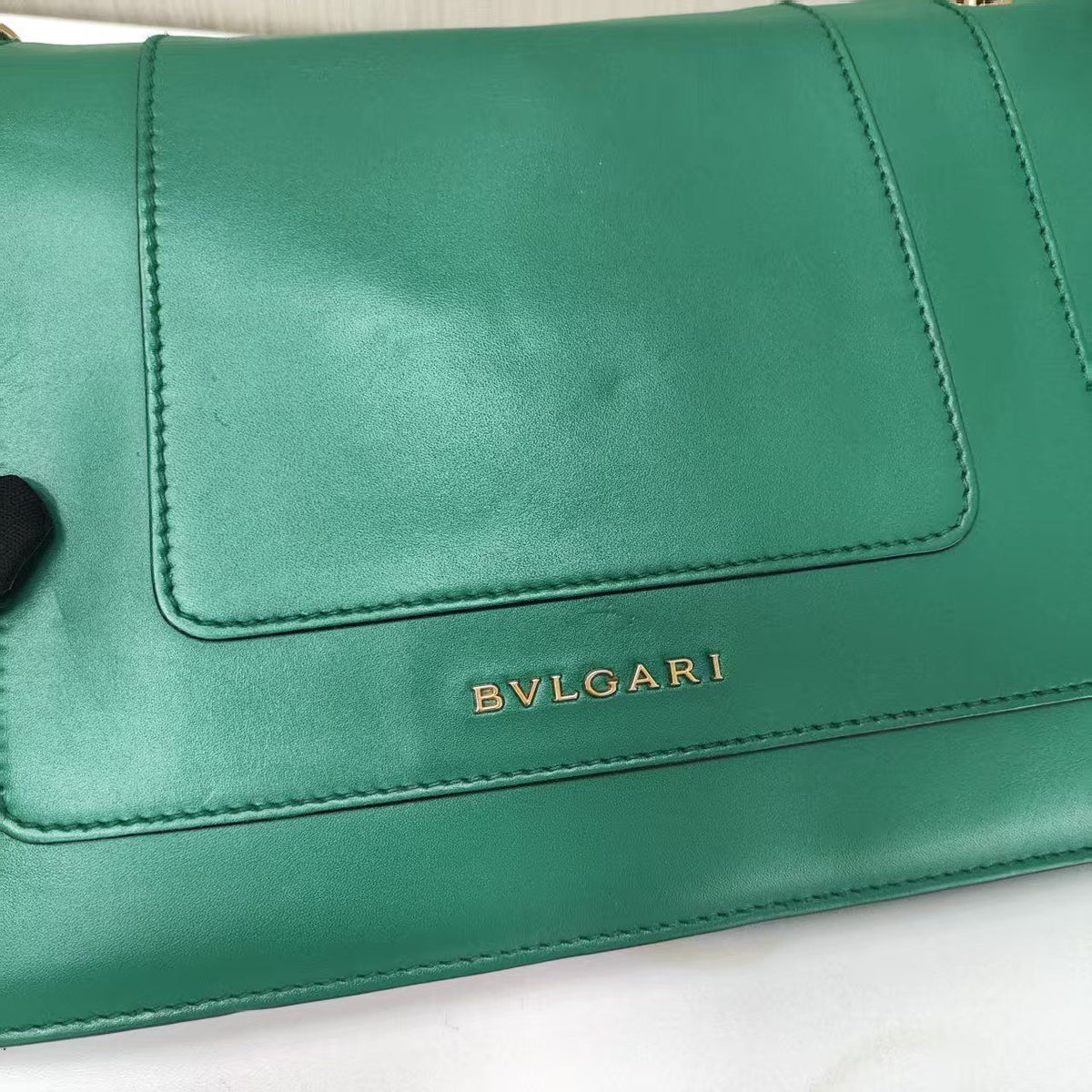 Bulgari - Serpenti - Leather - Green - (medium)