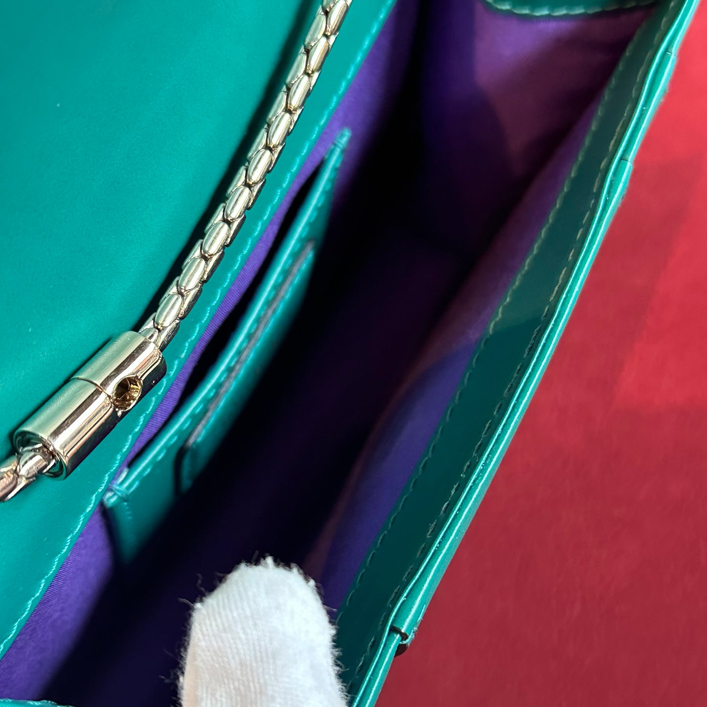 Bulgari - Serpenti - Leather - Green - (small)