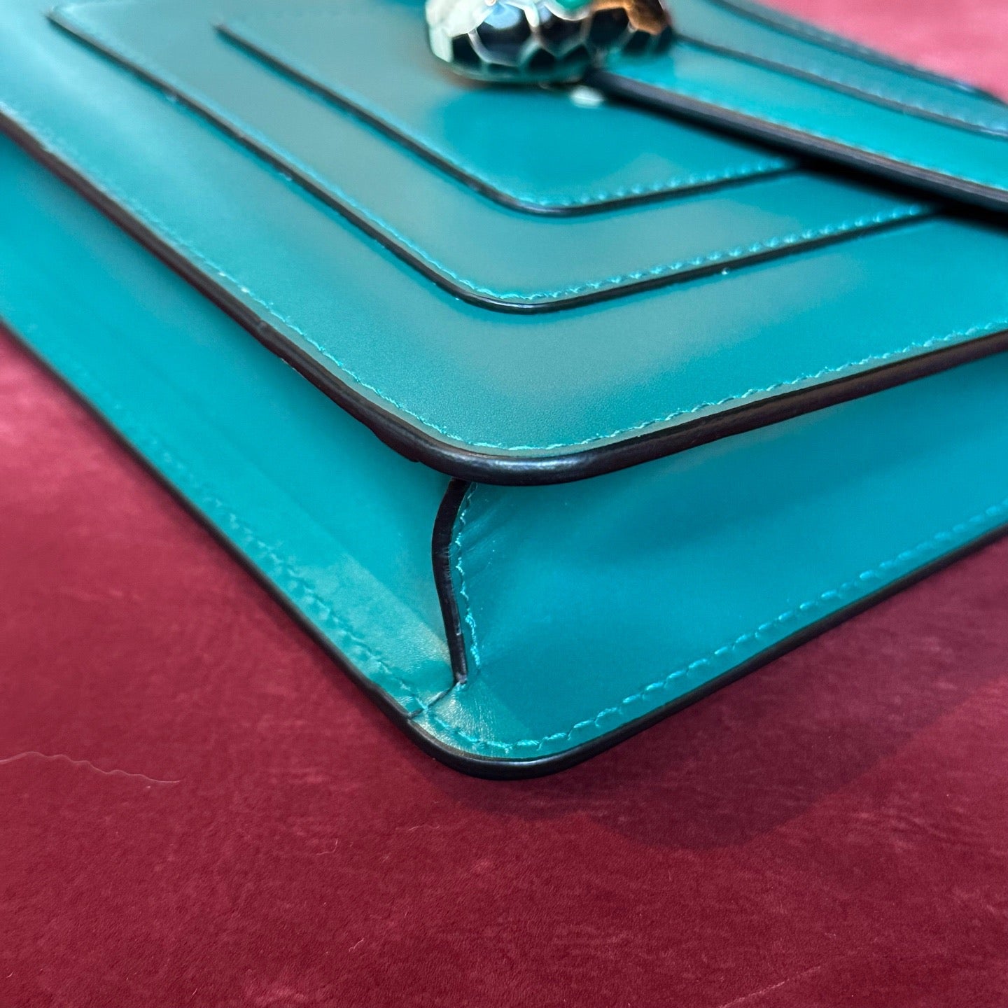 Bulgari - Serpenti - Leather - Green - (small)