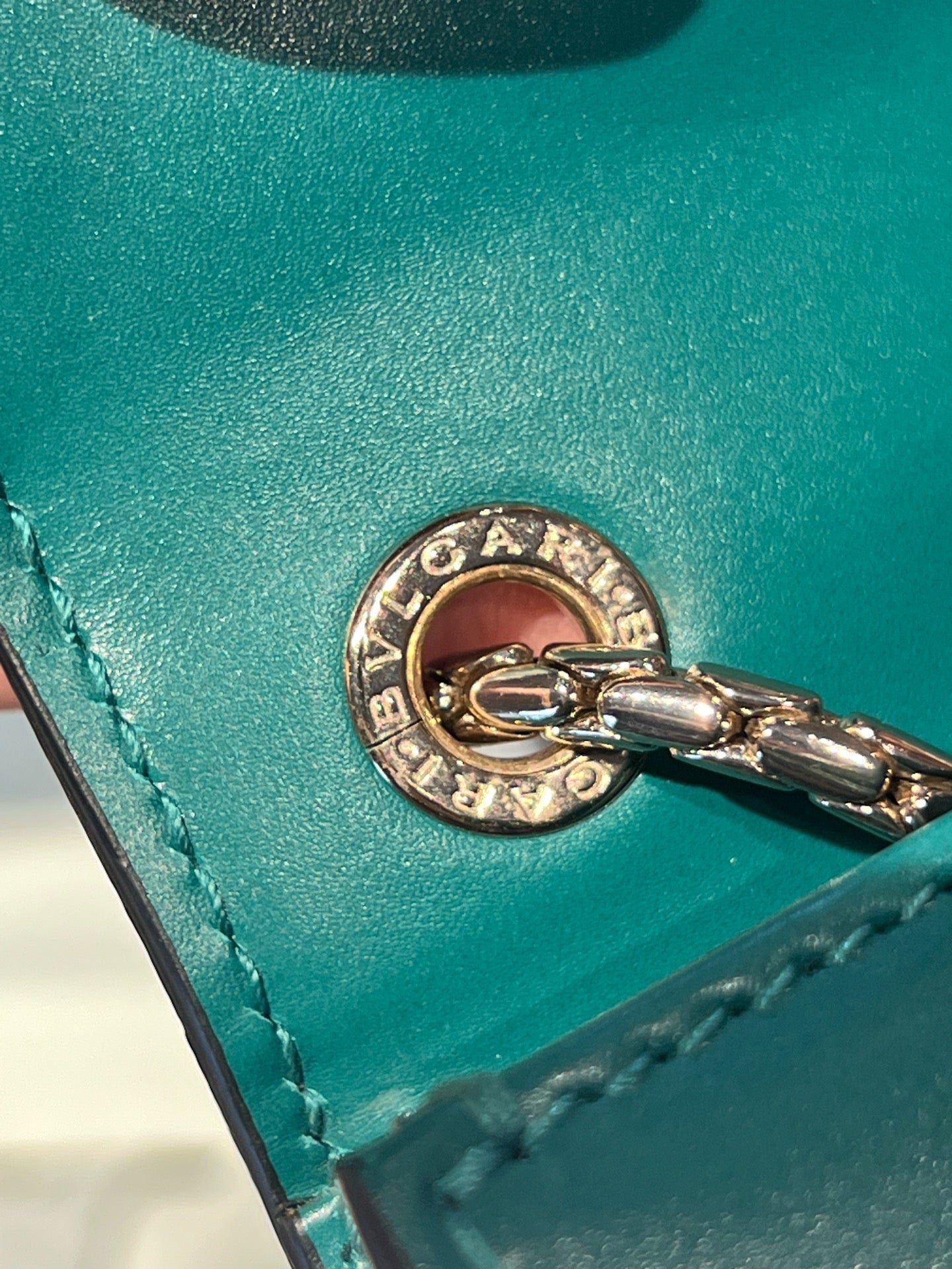Bulgari - Serpenti - Leather - Green - (small)