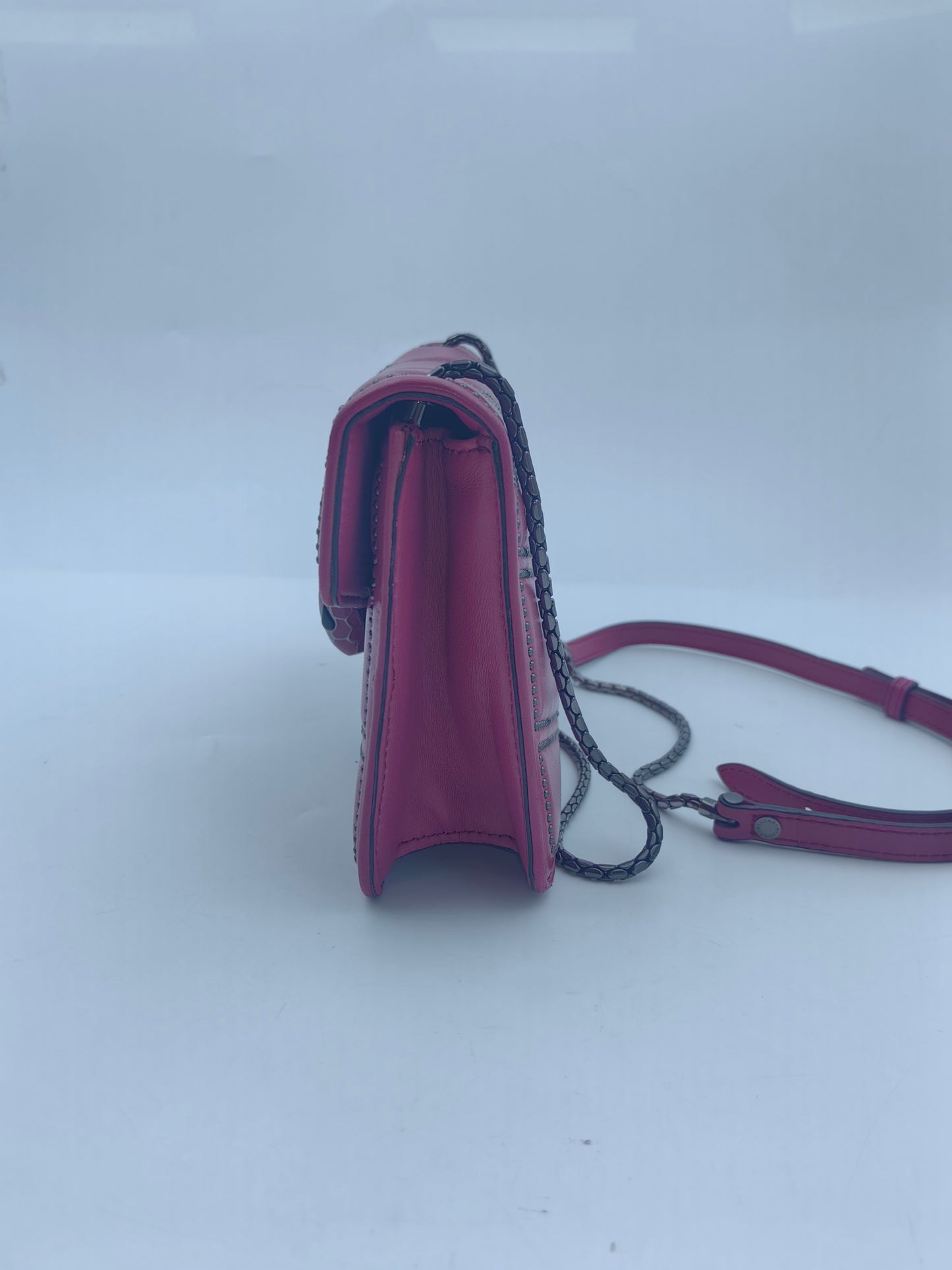Bulgari - Serpenti - Leather - Pink - (mini)
