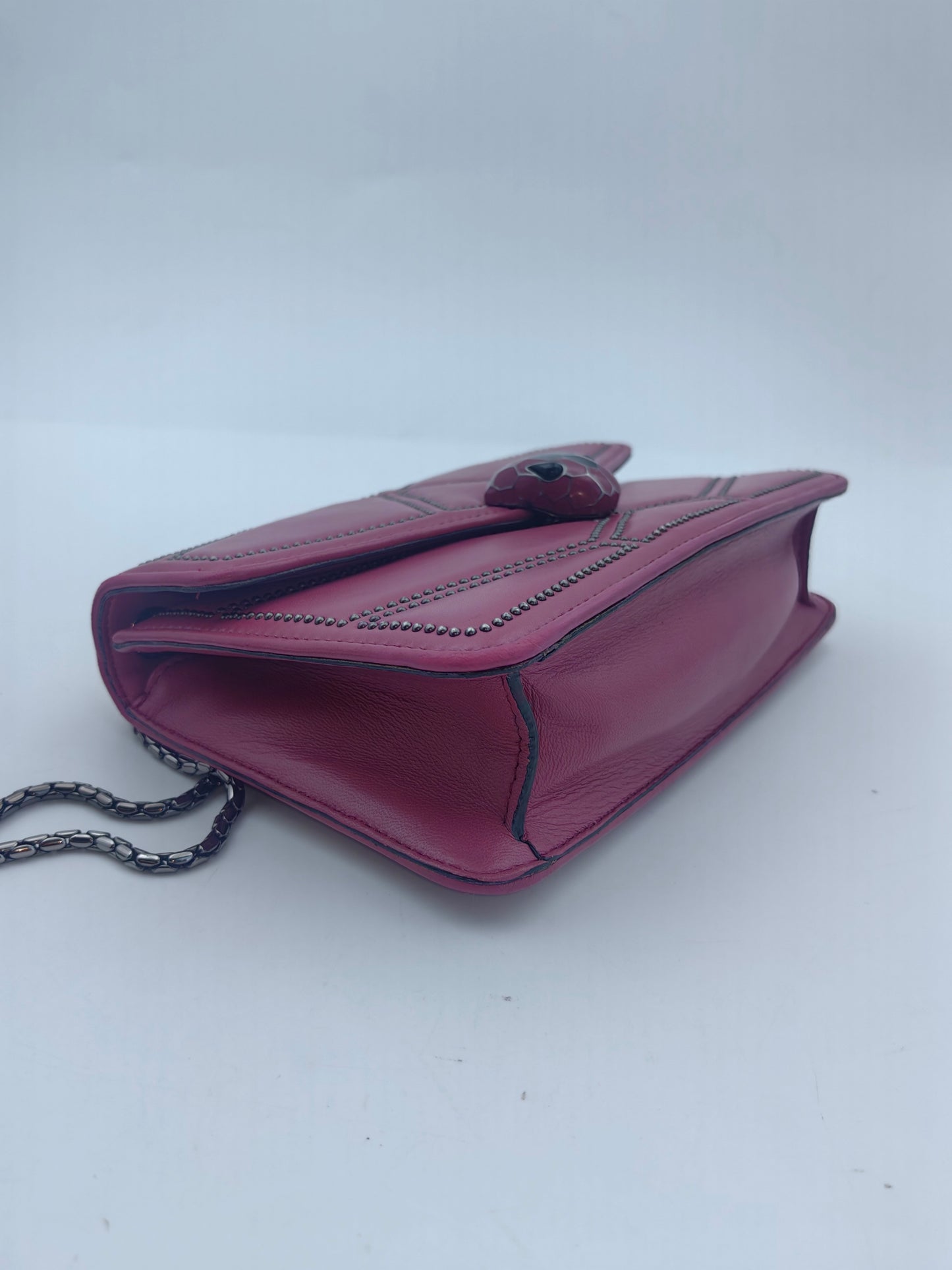 Bulgari - Serpenti - Leather - Pink - (mini)