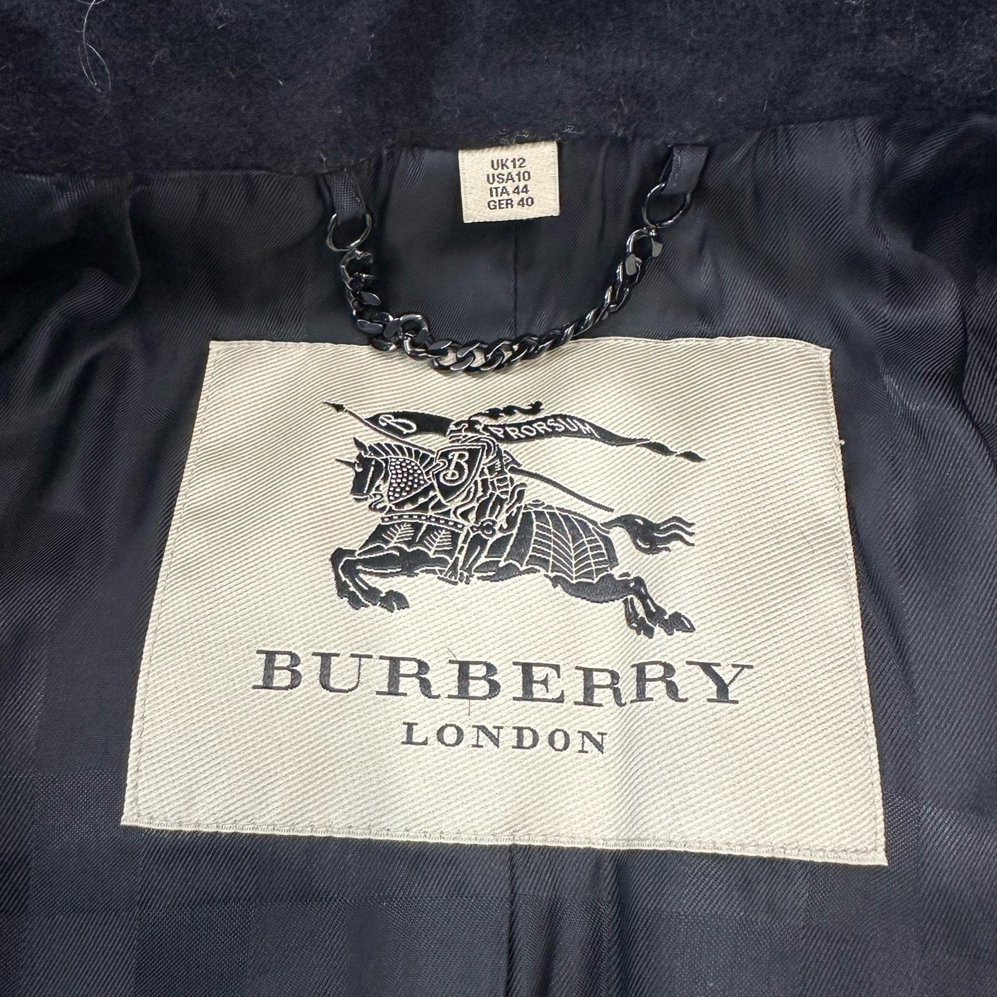 Burberry - 17592A - Wool - Black - (S)