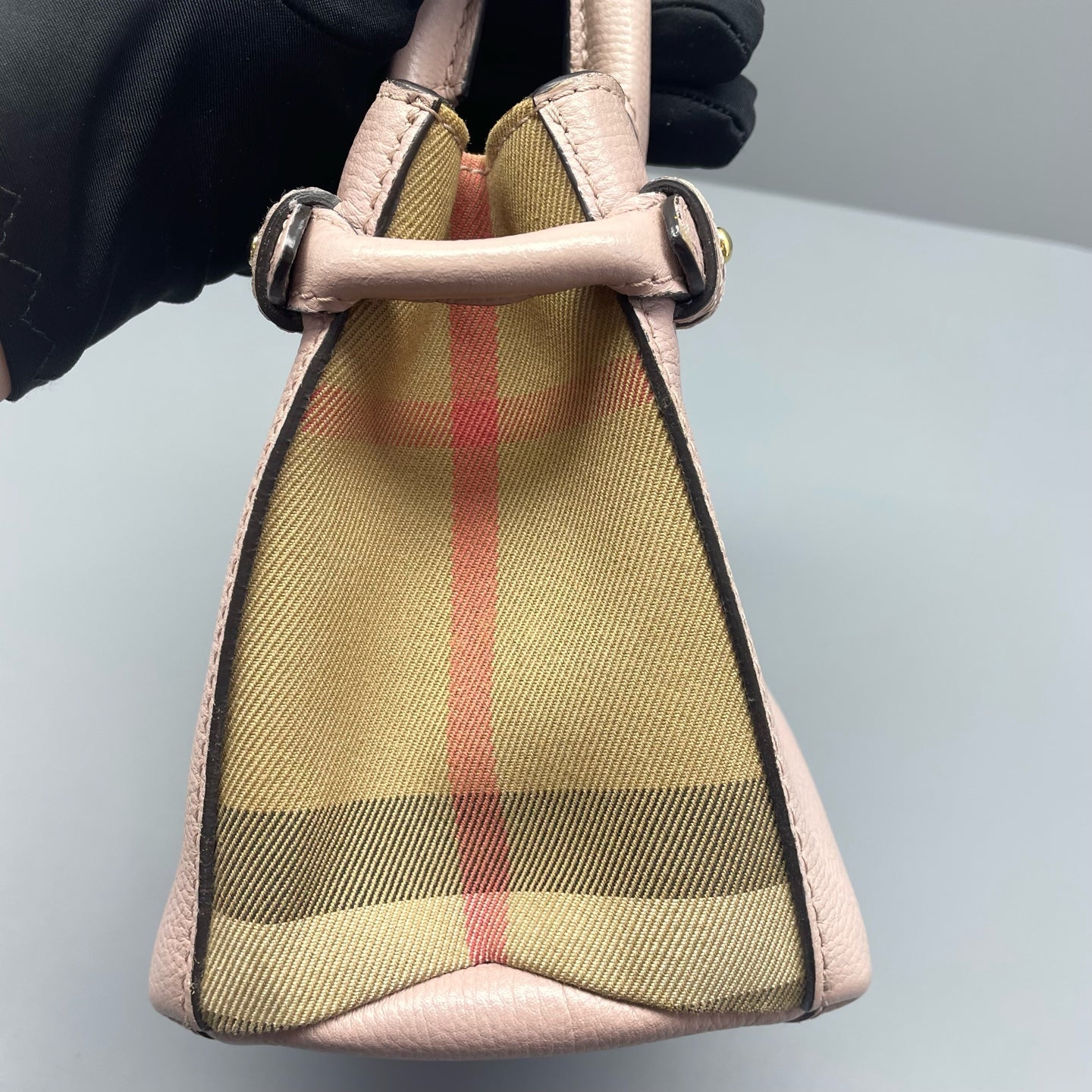 Burberry - Banner Bag - Leather - Pink - (mini)