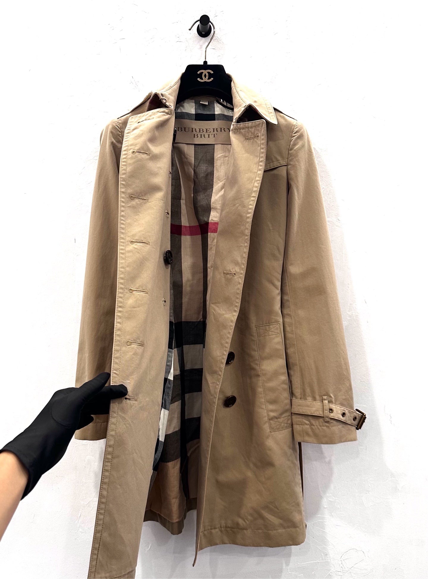 Burberry - Brit - Cotton - Beige - (6)
