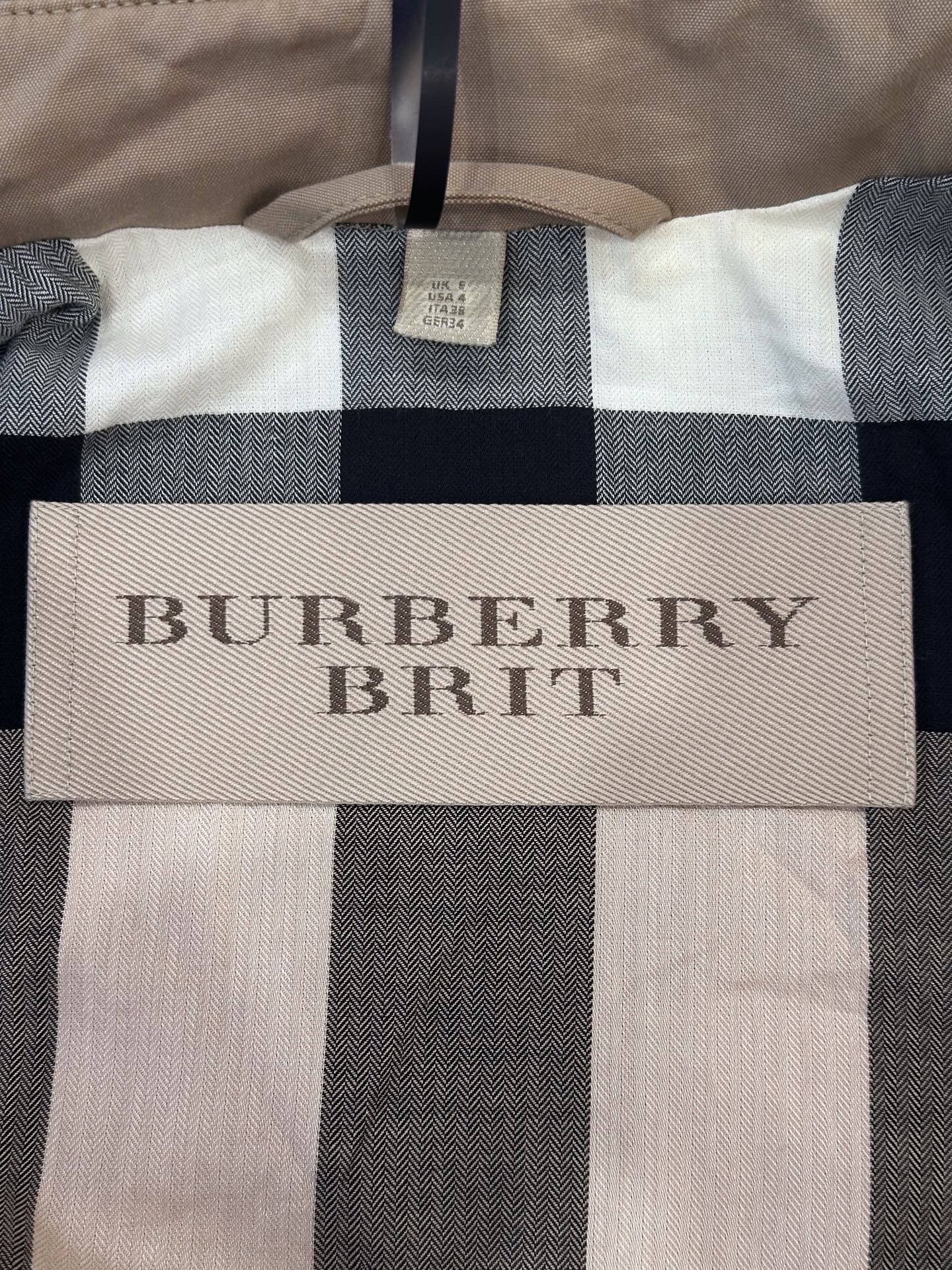 Burberry - Brit - Cotton - Beige - (6)