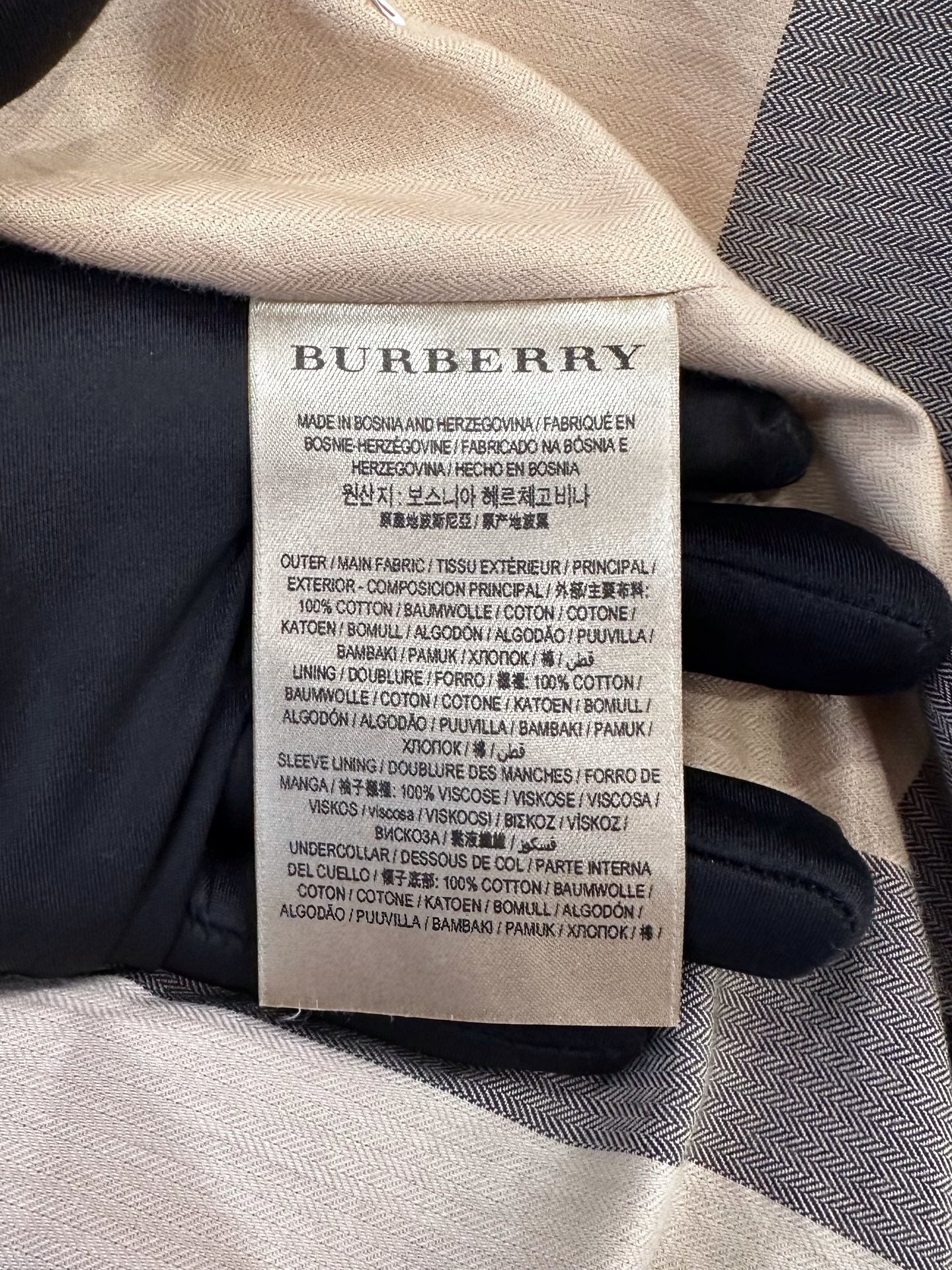 Burberry - Brit - Cotton - Beige - (6)