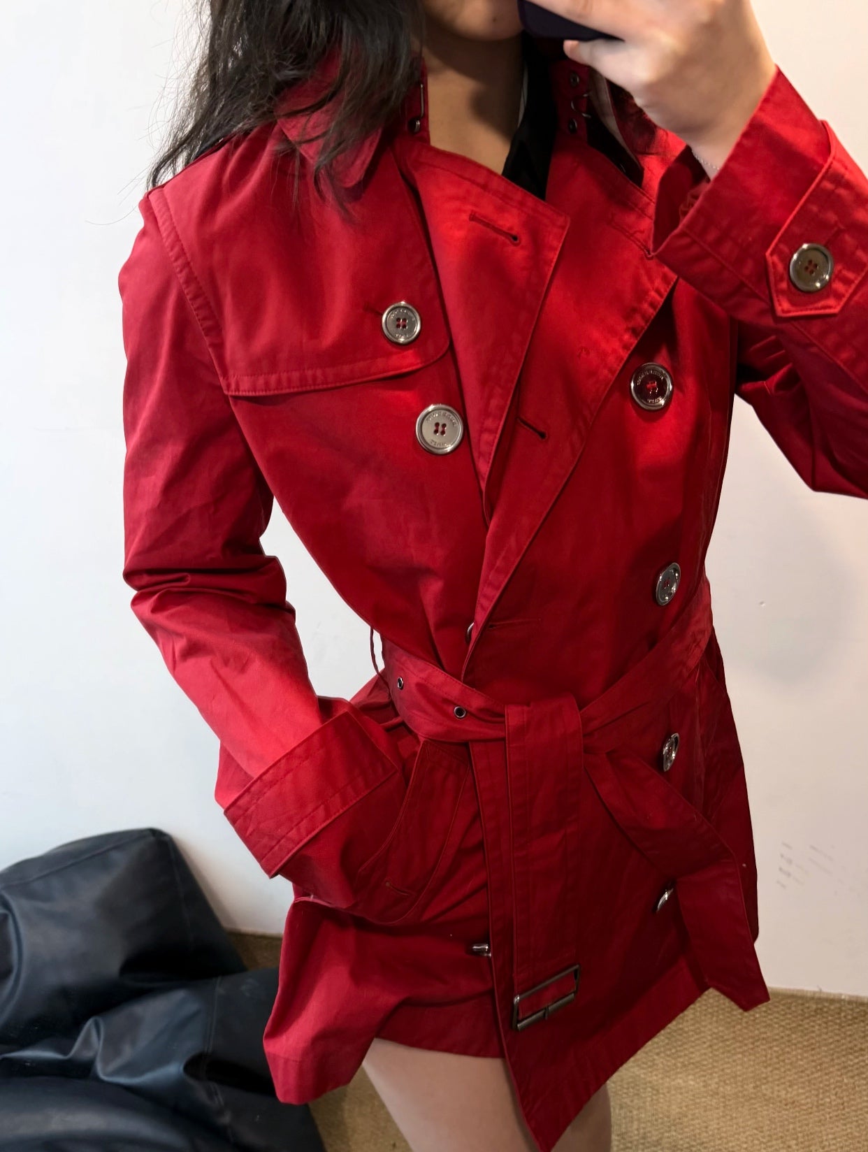Burberry - Brit - Cotton - Red - (16)