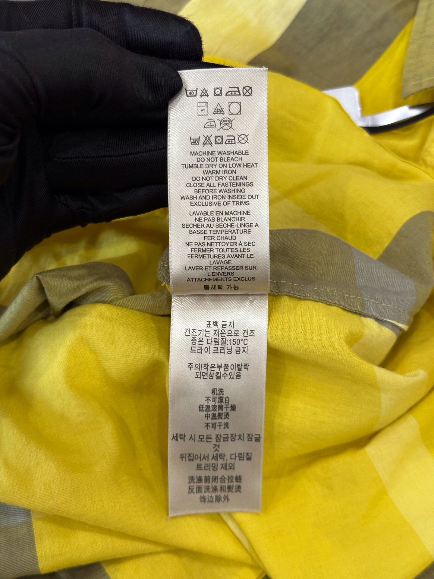 Burberry - Brit - Cotton - Yellow - (XS)