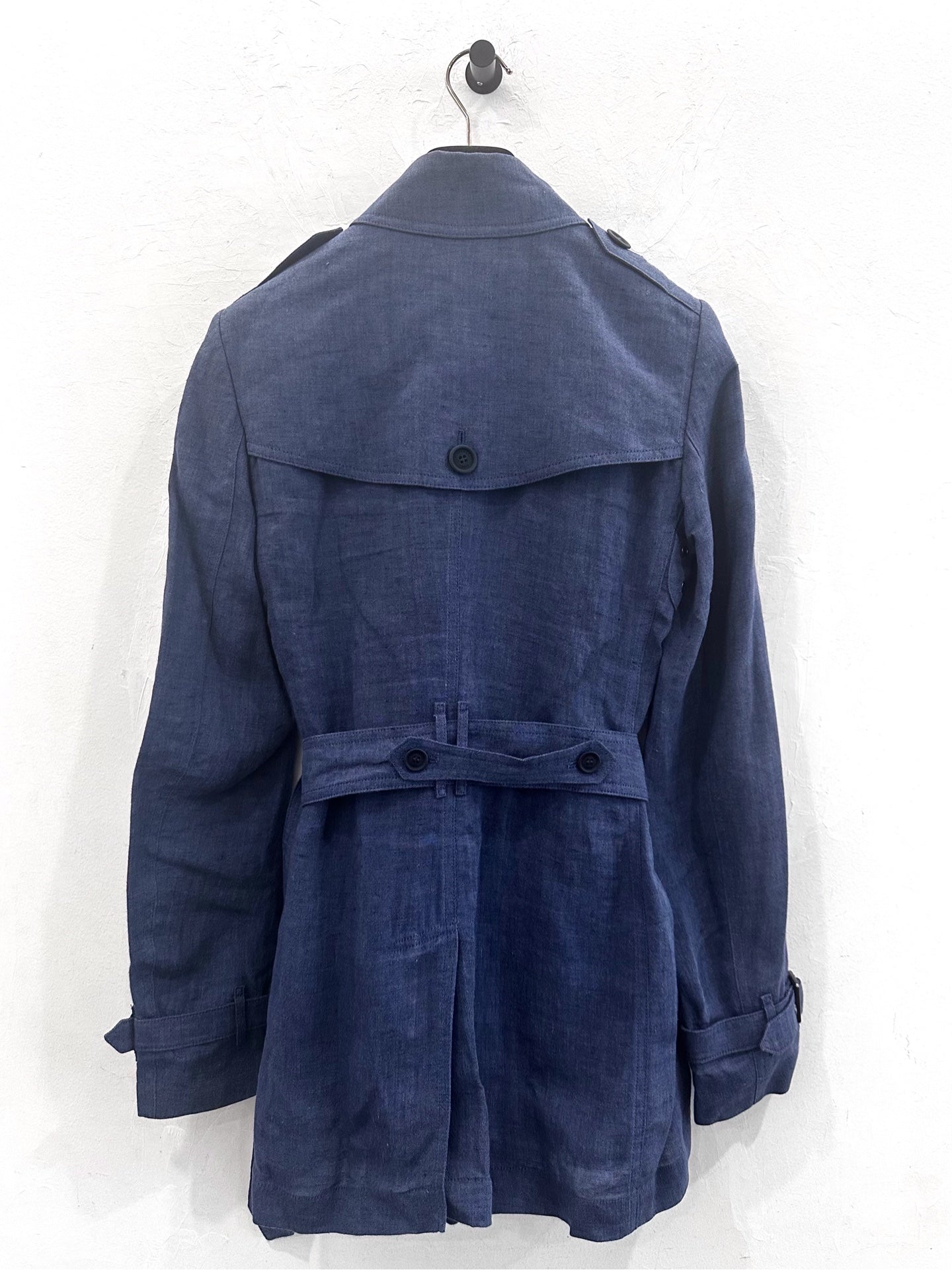 Burberry - Brit - Linen - Blue - (4)