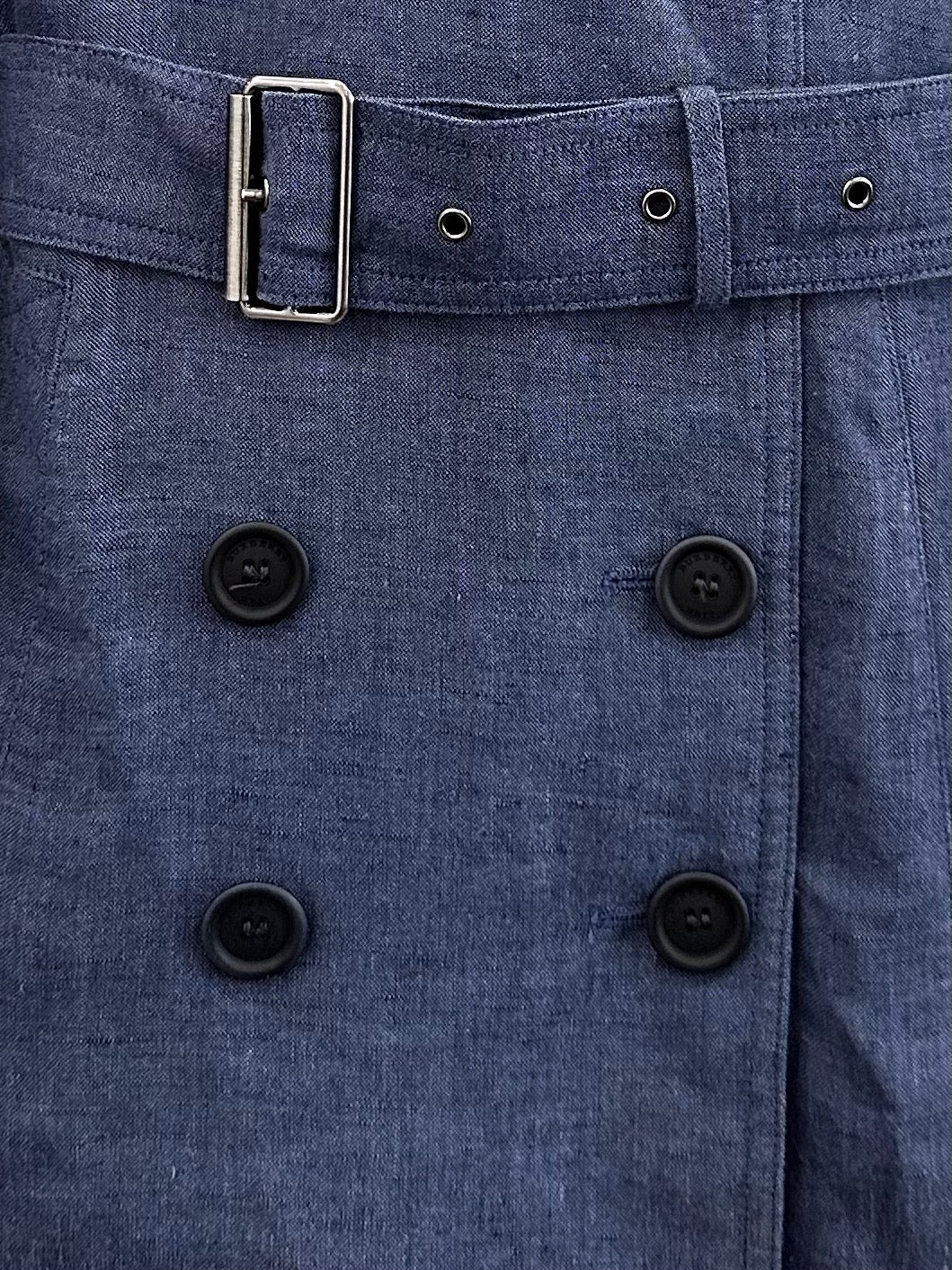 Burberry - Brit - Linen - Blue - (4)