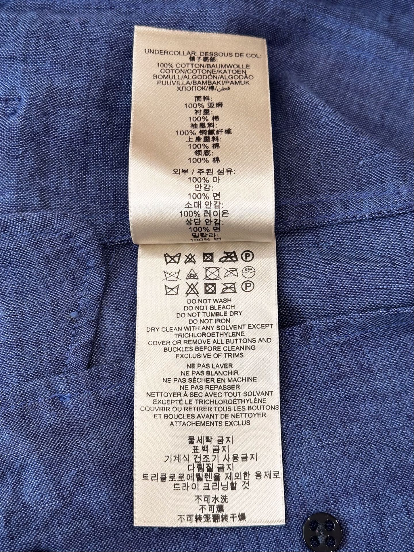 Burberry - Brit - Linen - Blue - (4)