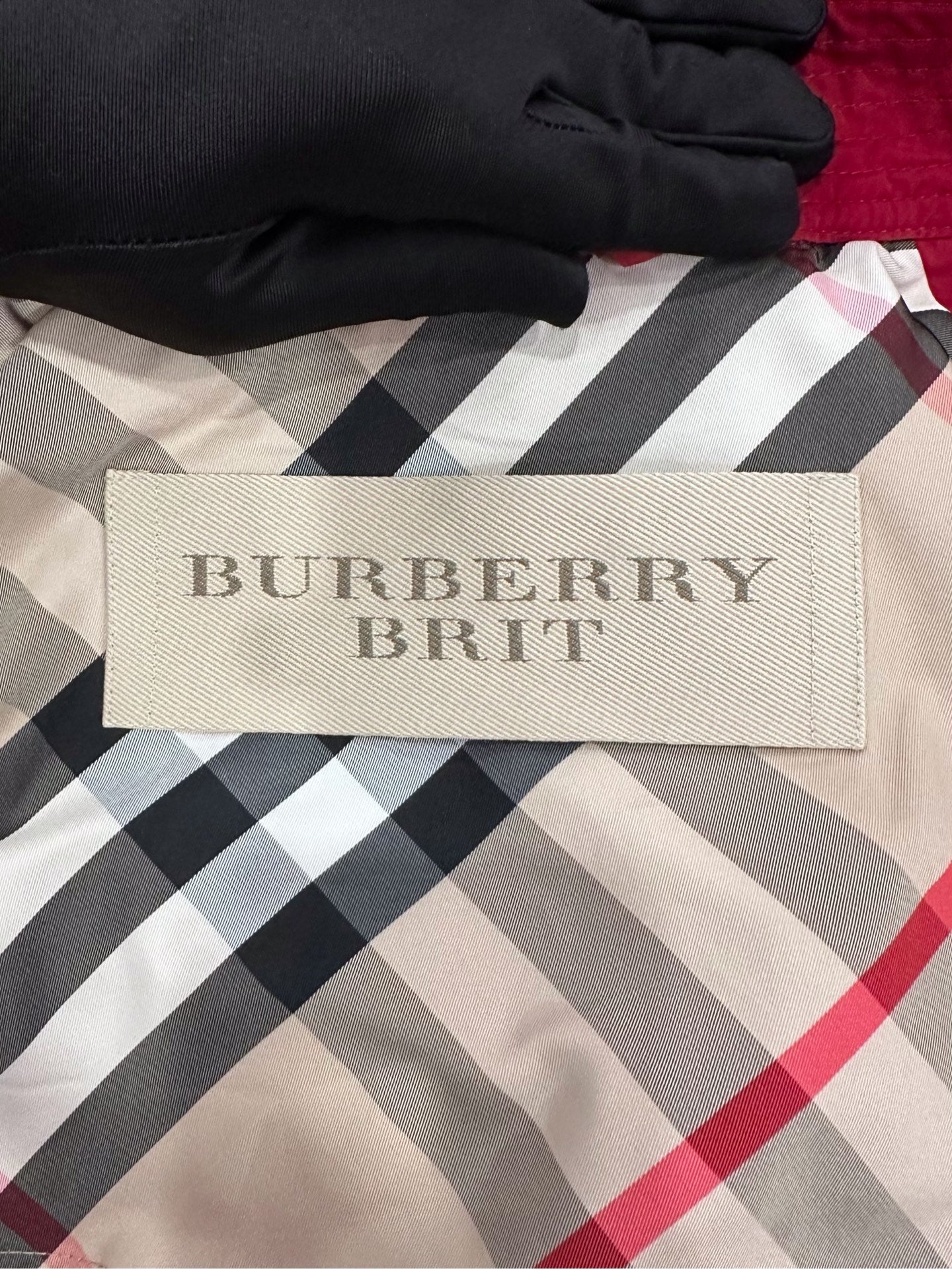 Burberry - Brit - Polyester - Red - (8)