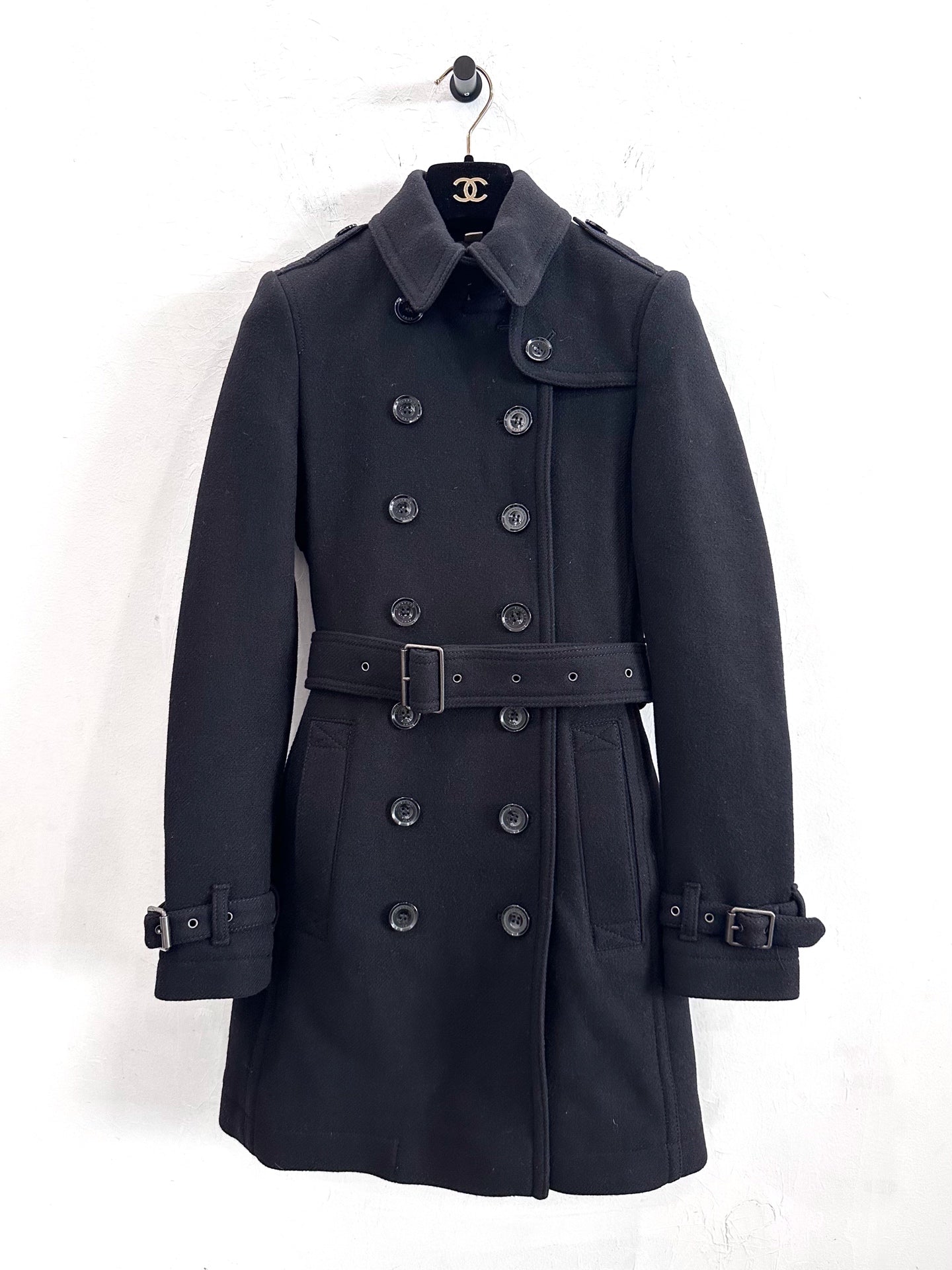 Burberry - Brit - Wool - Black - (4)