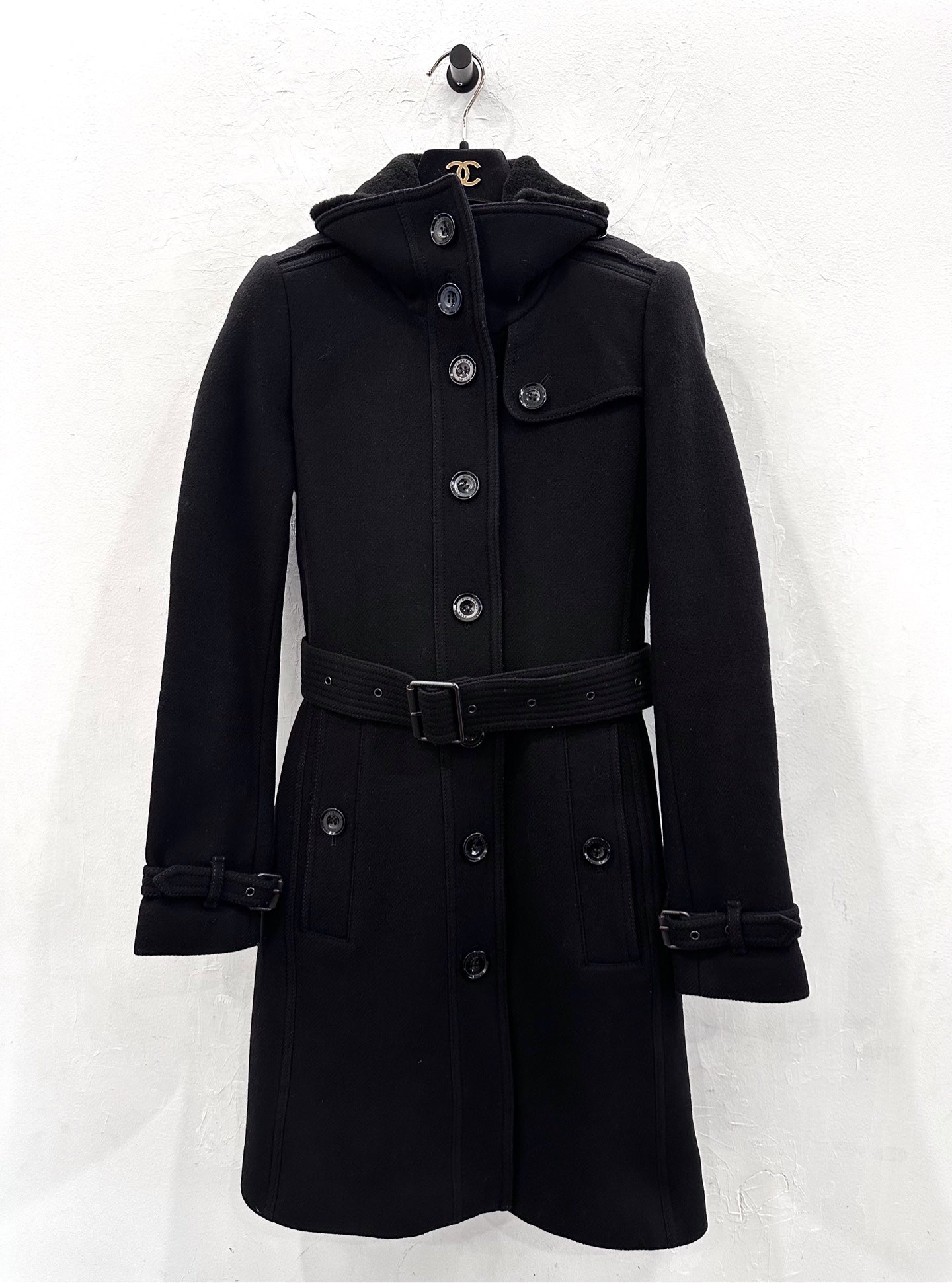 Burberry - Brit - Wool - Black - (4)