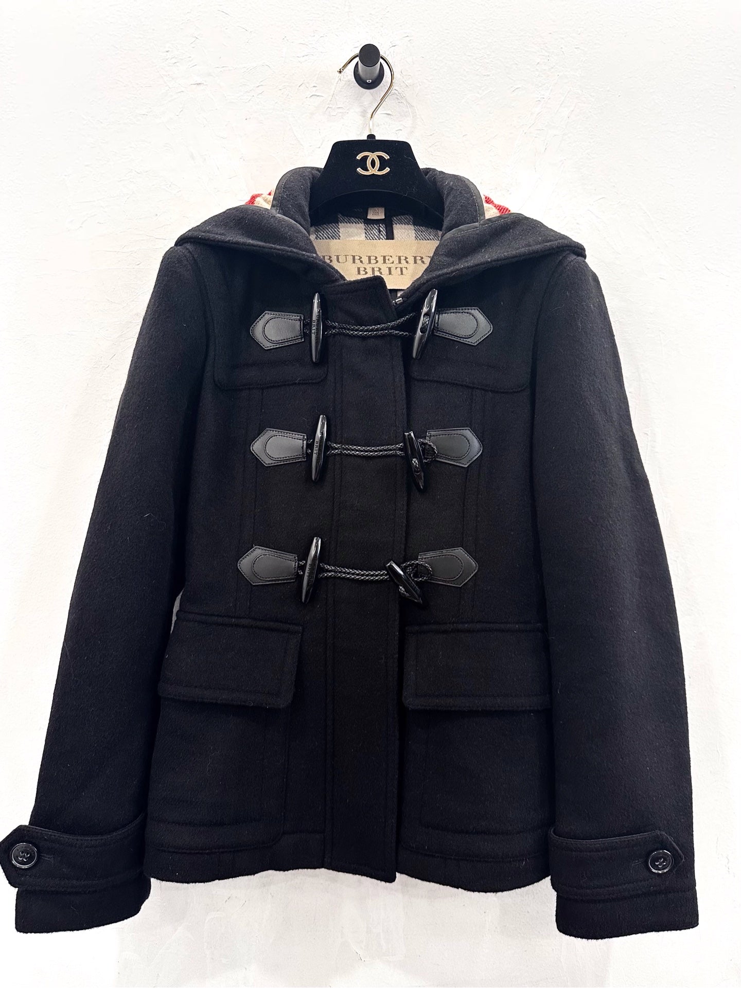 Burberry - Brit - Wool - Black - (4)