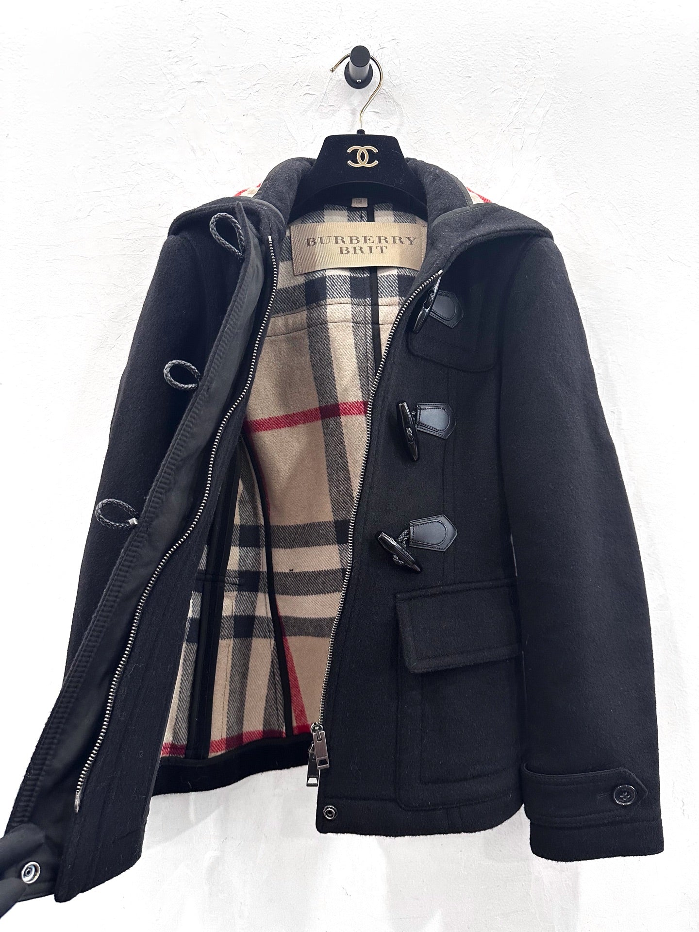 Burberry - Brit - Wool - Black - (4)