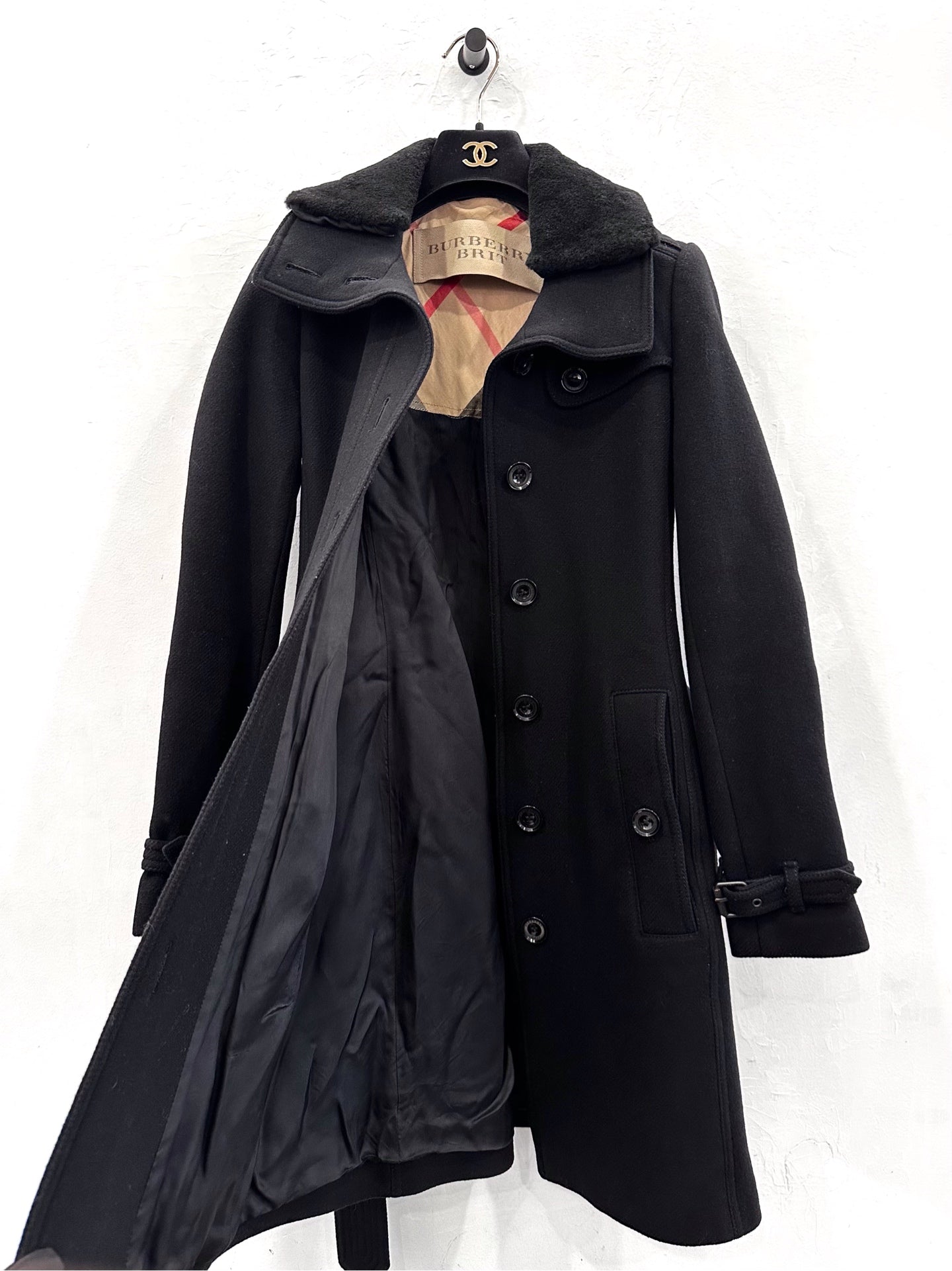 Burberry - Brit - Wool - Black - (4)
