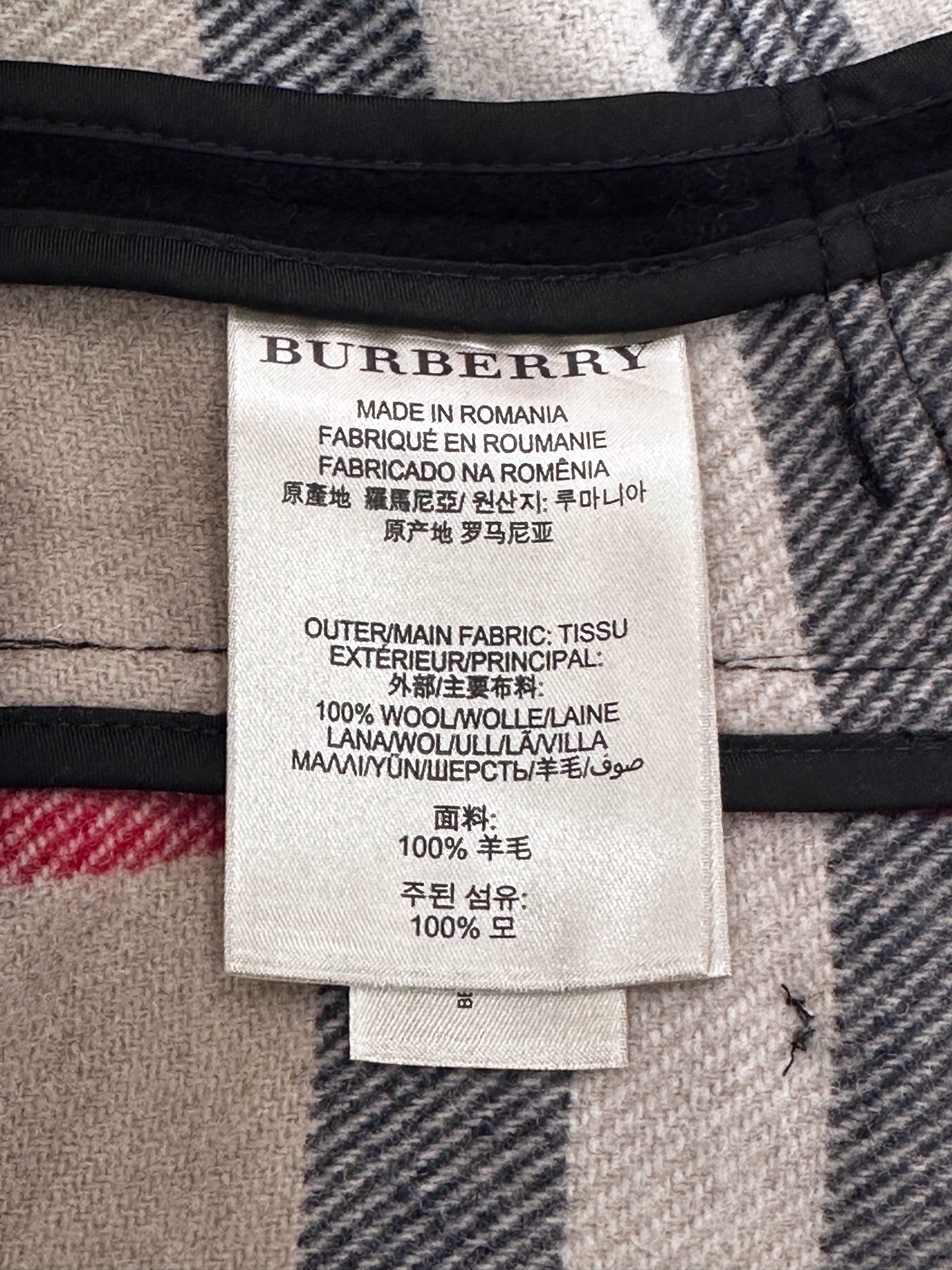 Burberry - Brit - Wool - Black - (4)